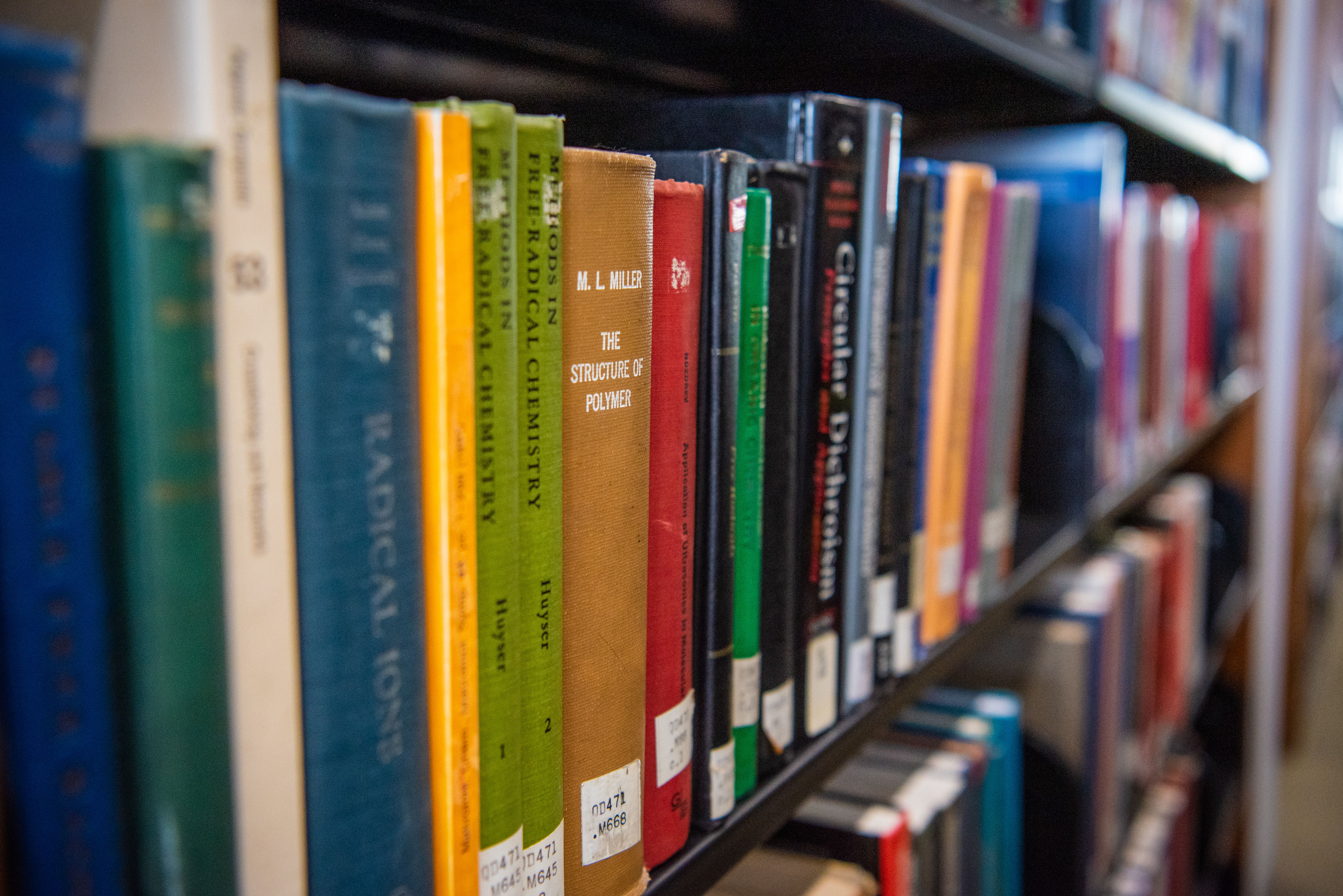Library books