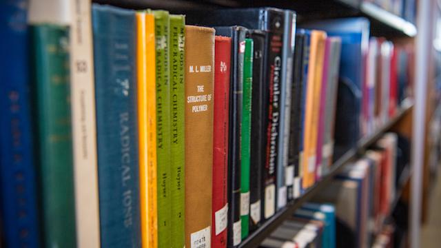 Library books
