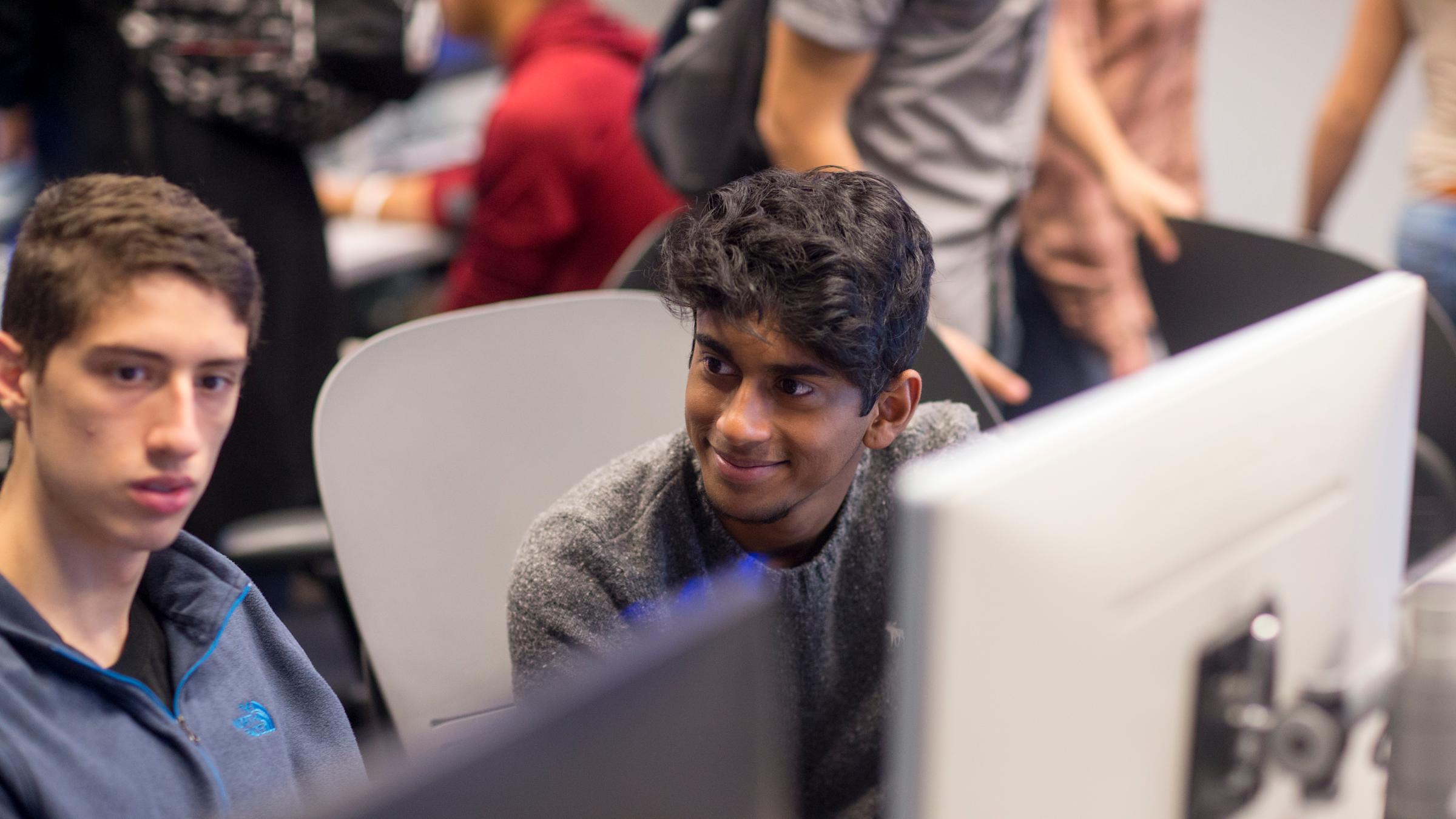 Design graphic showing numbers, data, and world