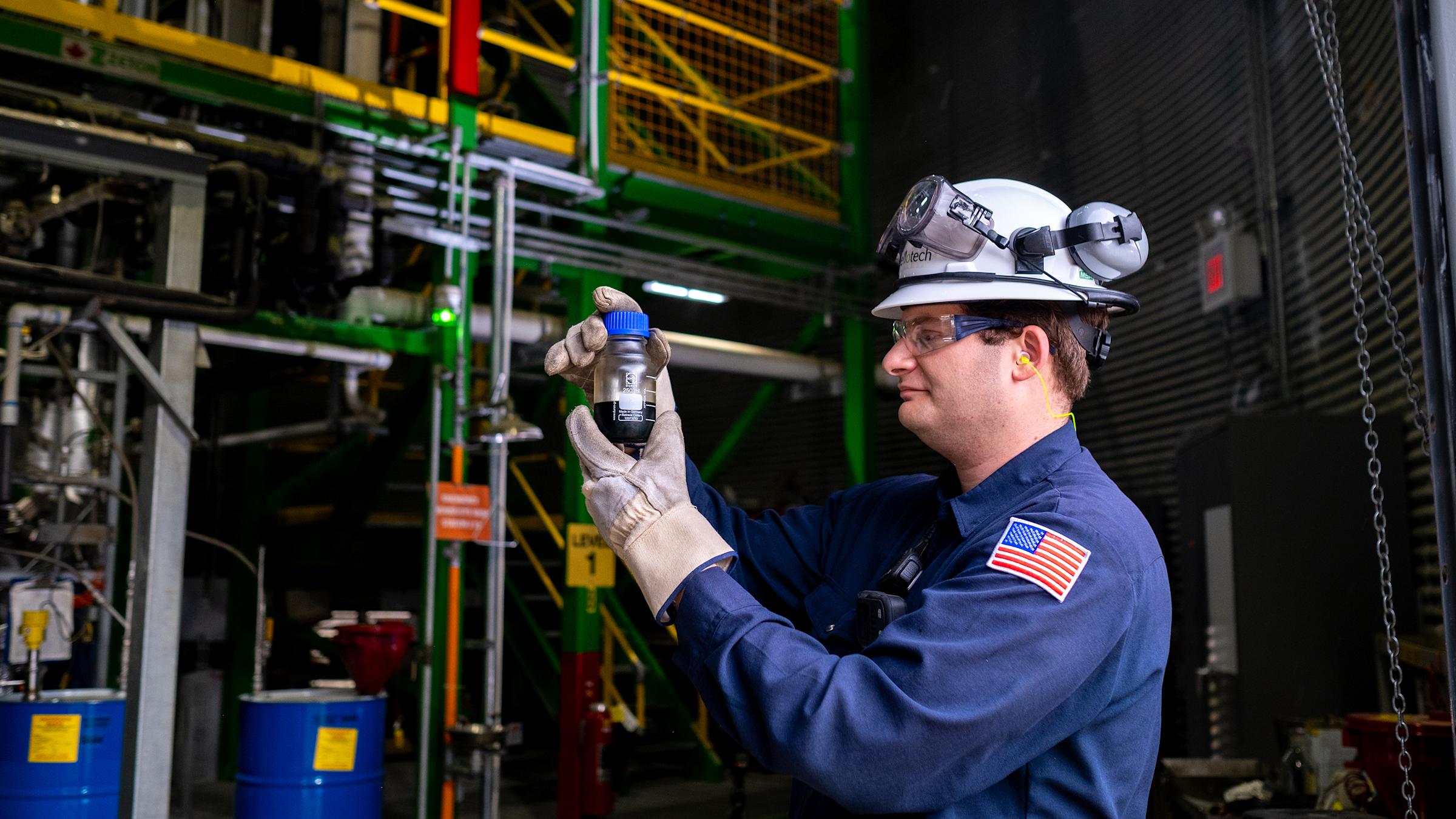 David Stein working.