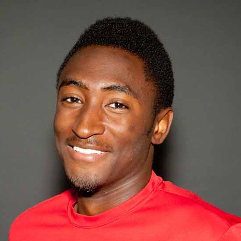 A headshot of Marques Brownlee