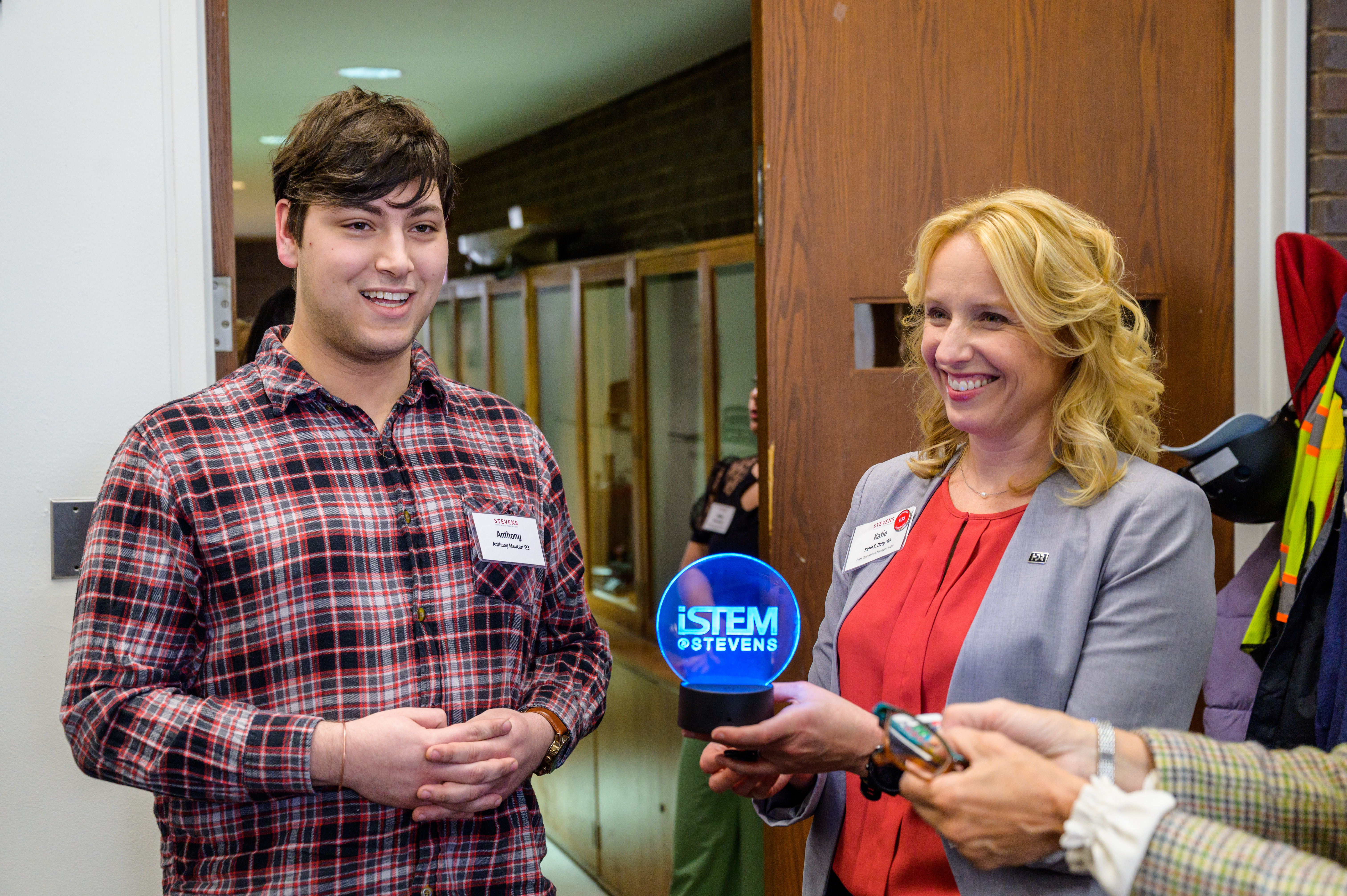  Anthony Mauceri '23 and Katie Duty '03