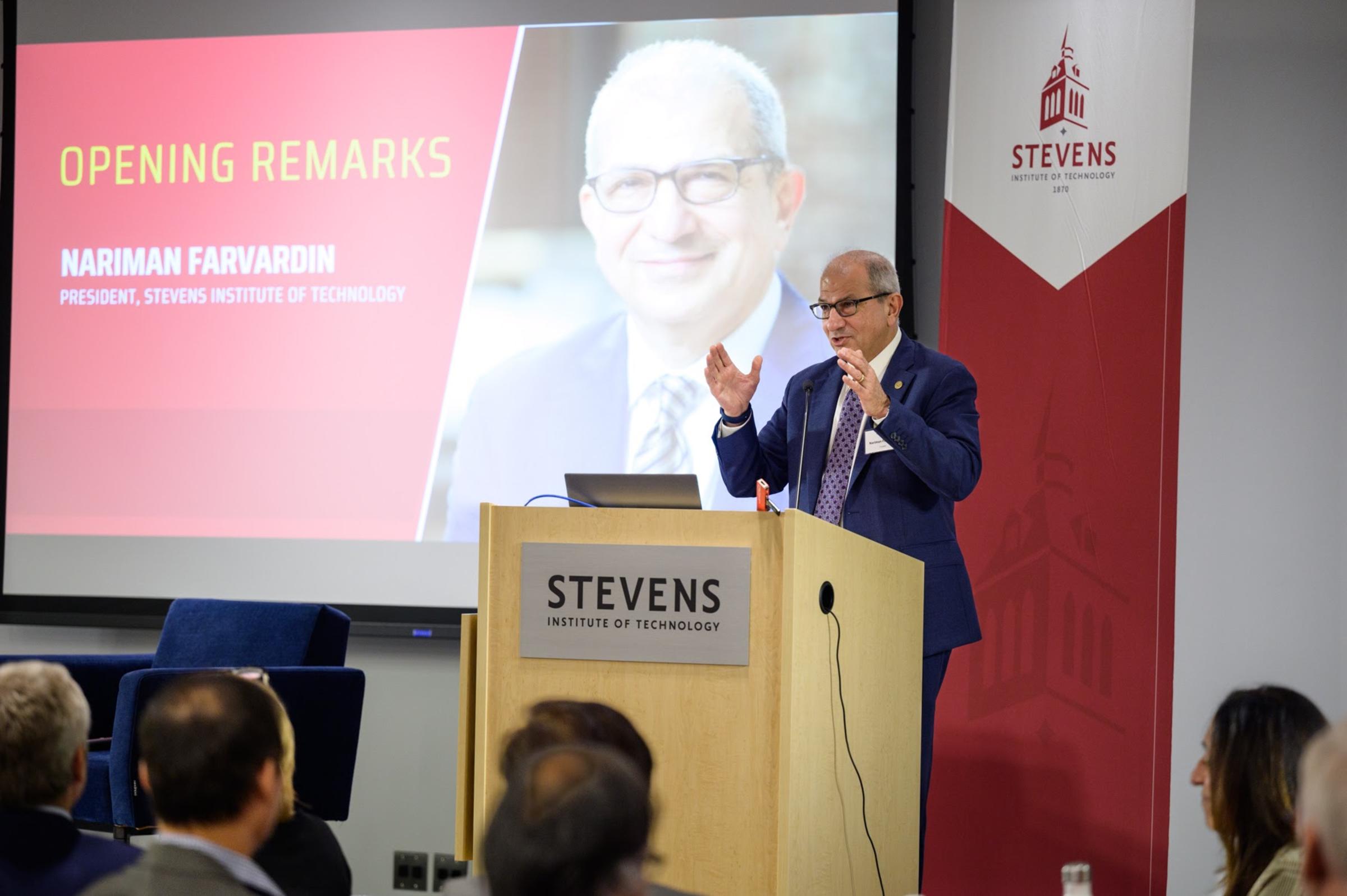 President Nariman Farvardin at CHI event