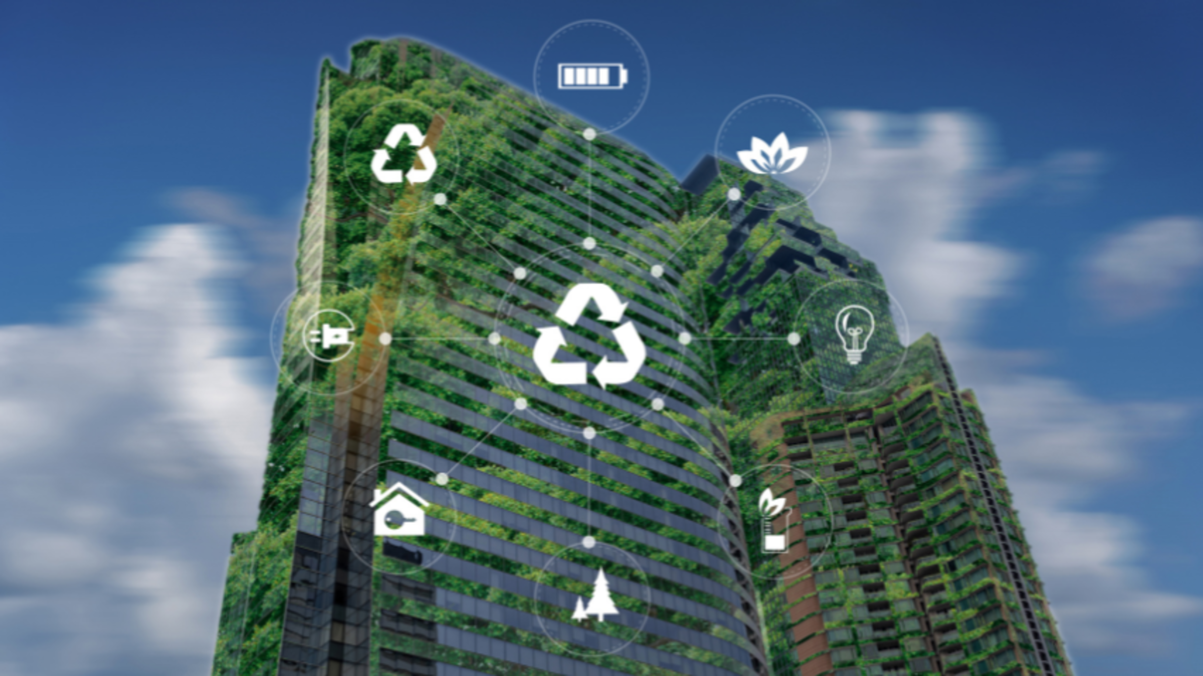 depiction of AI and sustainability