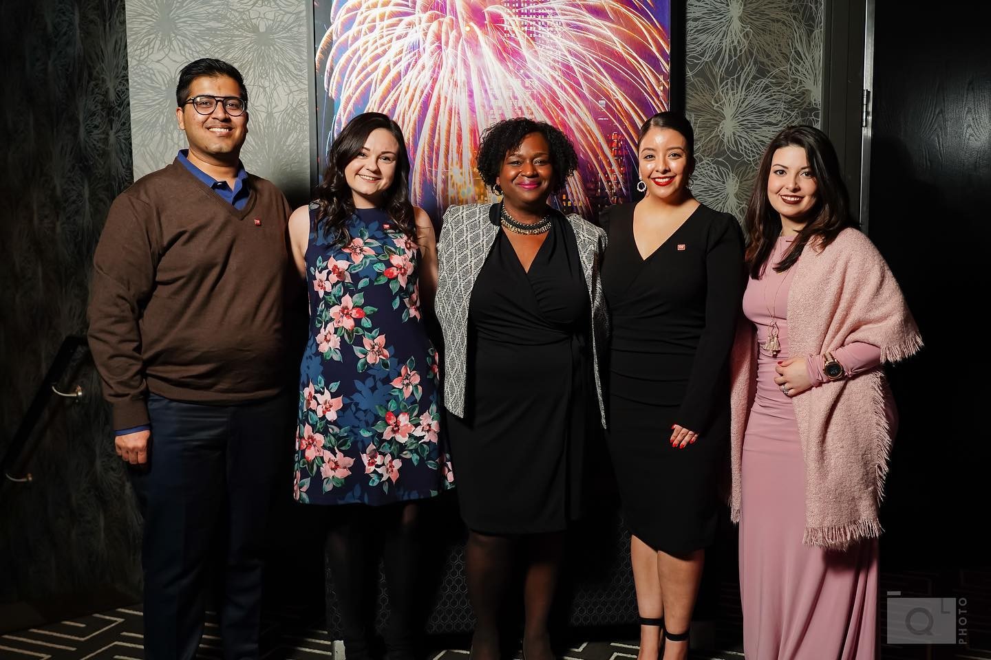 5 graduate students