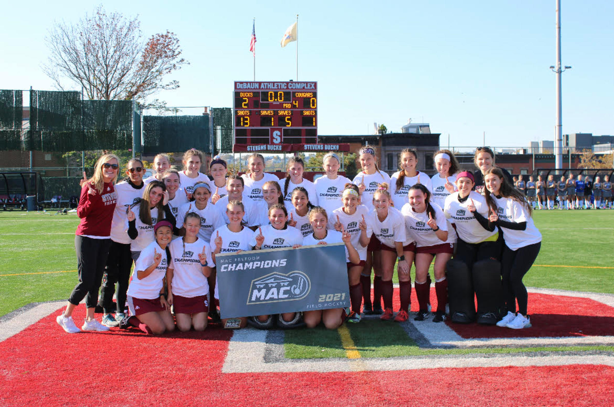 Stevens field hockey team photo