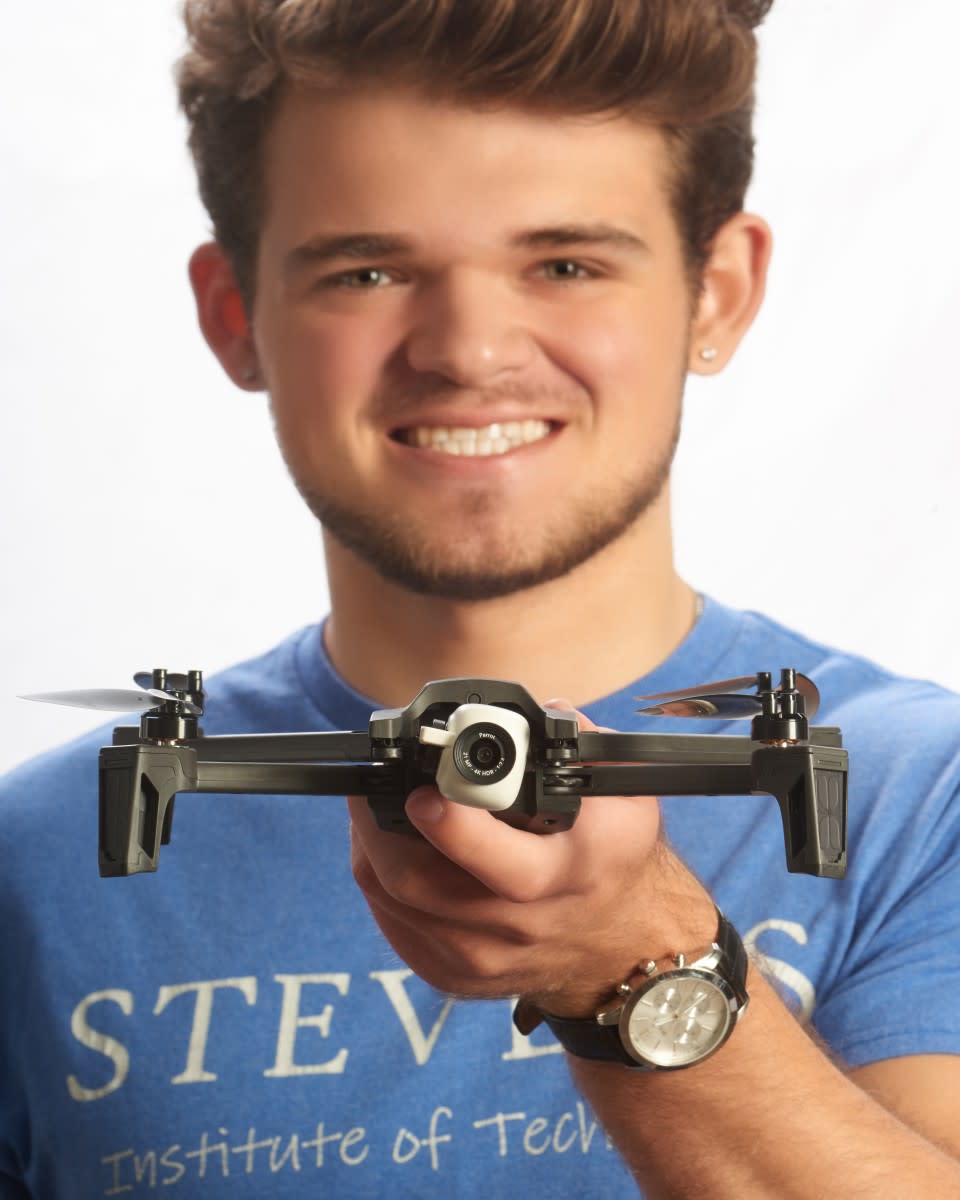Zachary Marvin ’23 of DroneHQ