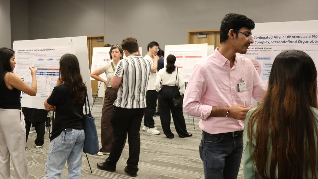 Poster presentations.