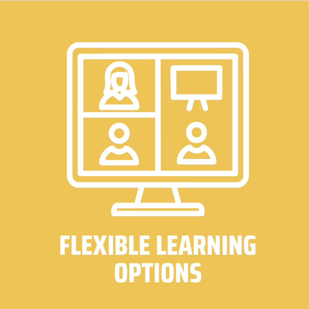 Flexible learning options