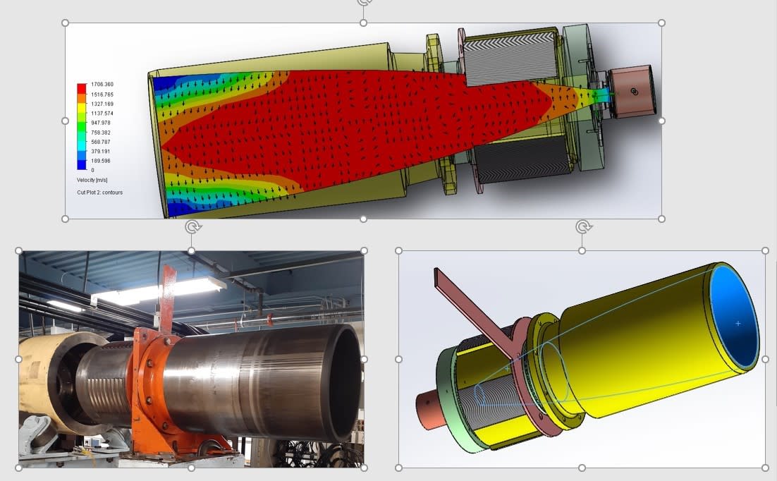 Turbine illustration from Andrew Sayad's project