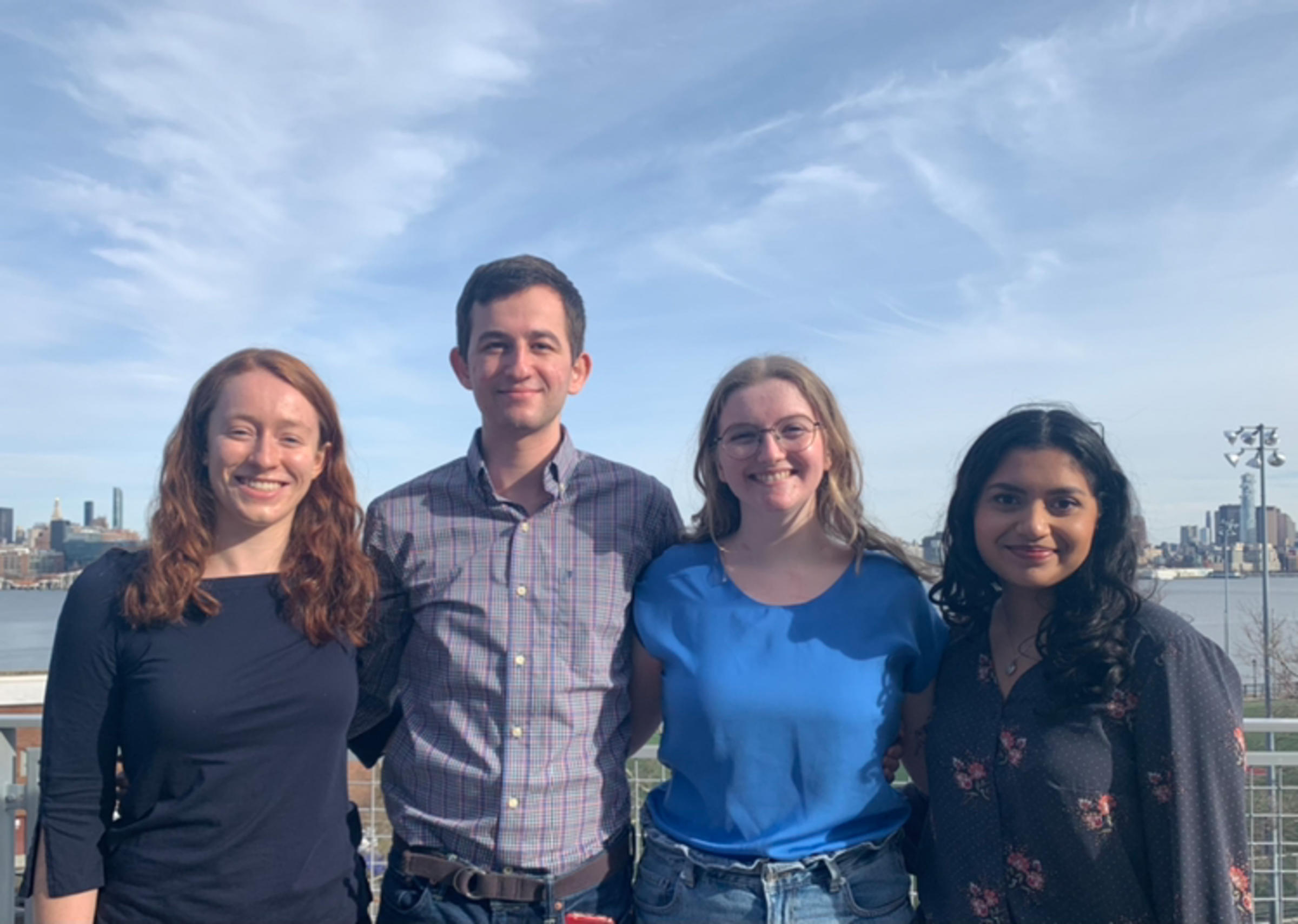 Photo of the Stevens “Production of Biodiesel from Waste Cooking Oil” chemical engineering team