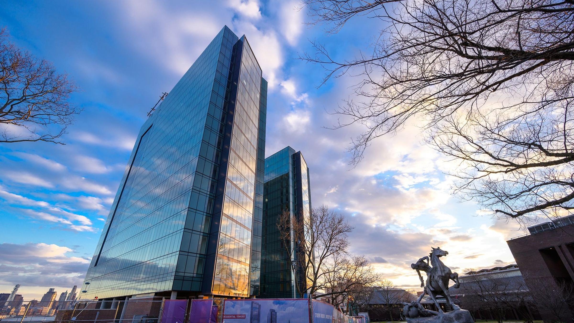Stevens student housing and university center