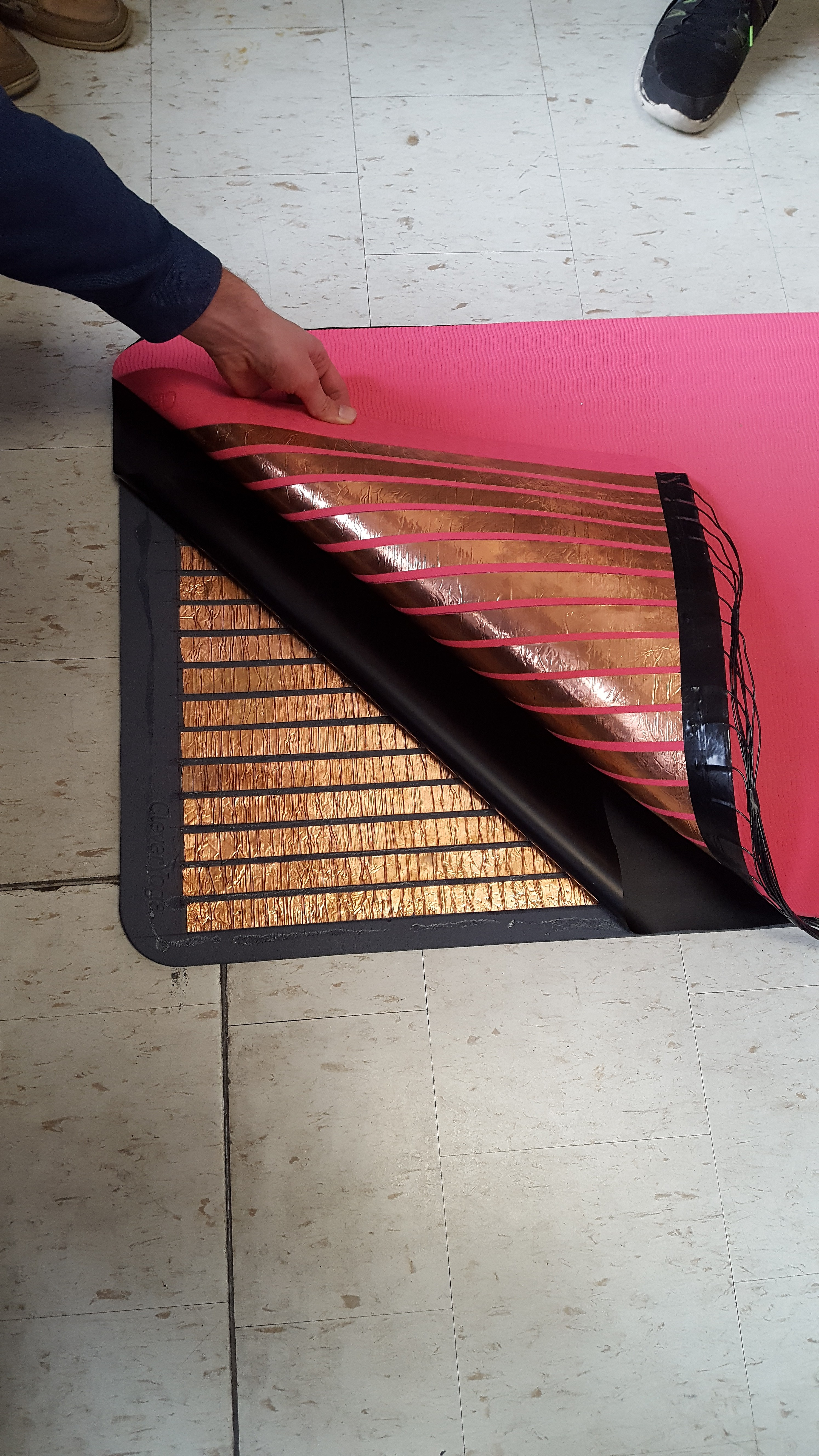 Fitness mat prototype