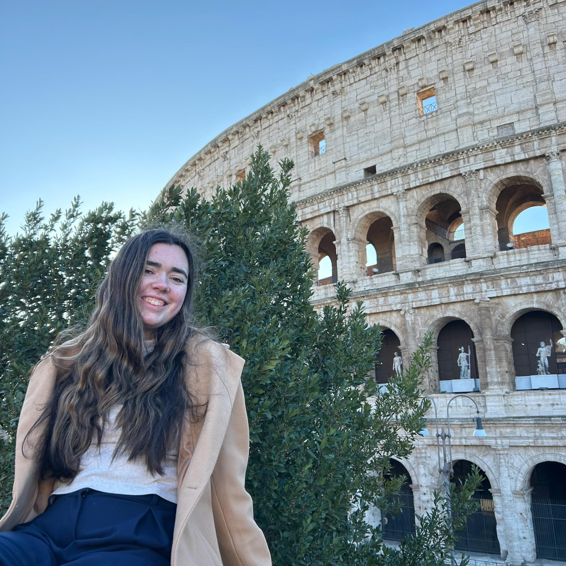 Mikayla in Rome, Italy