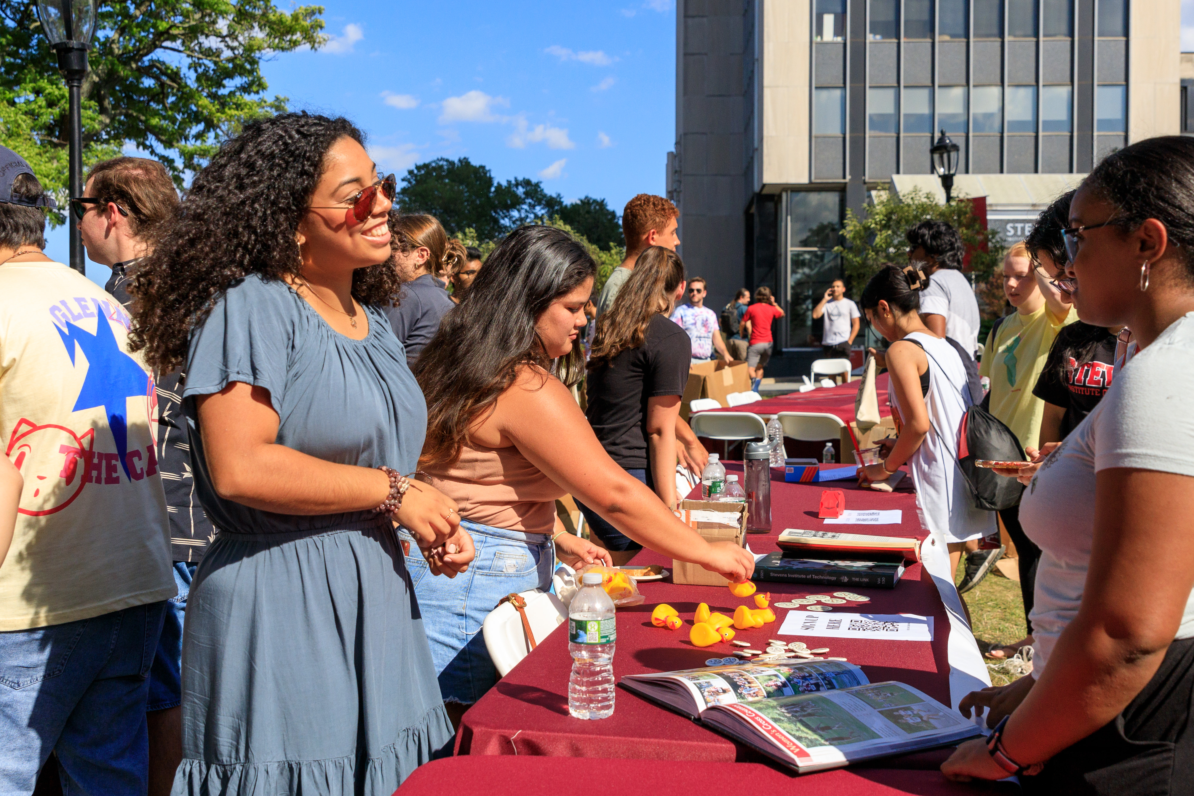 Students at Orientation