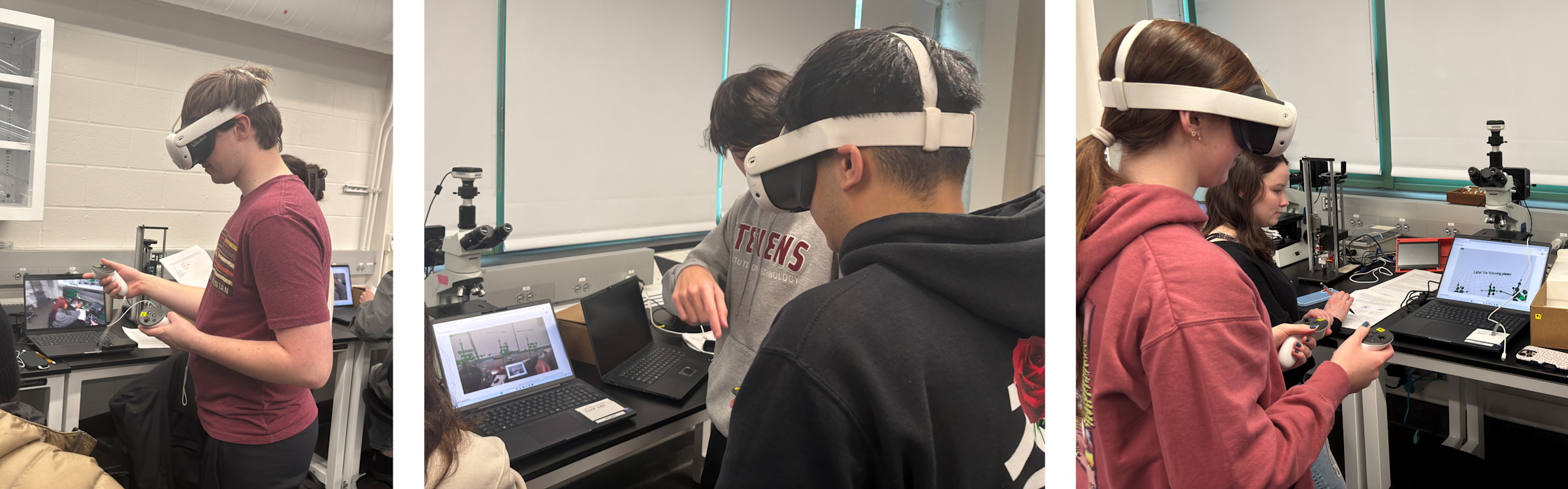 Students in XR Lab