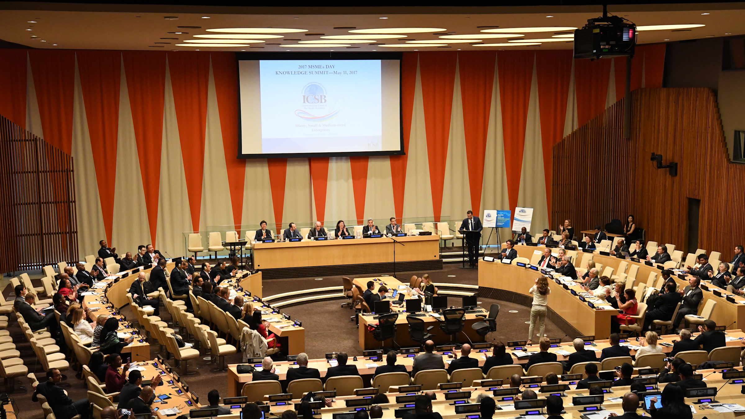 Stevens President Farvardin Discusses Innovation, Entrepreneurship, Small Business At United Nations