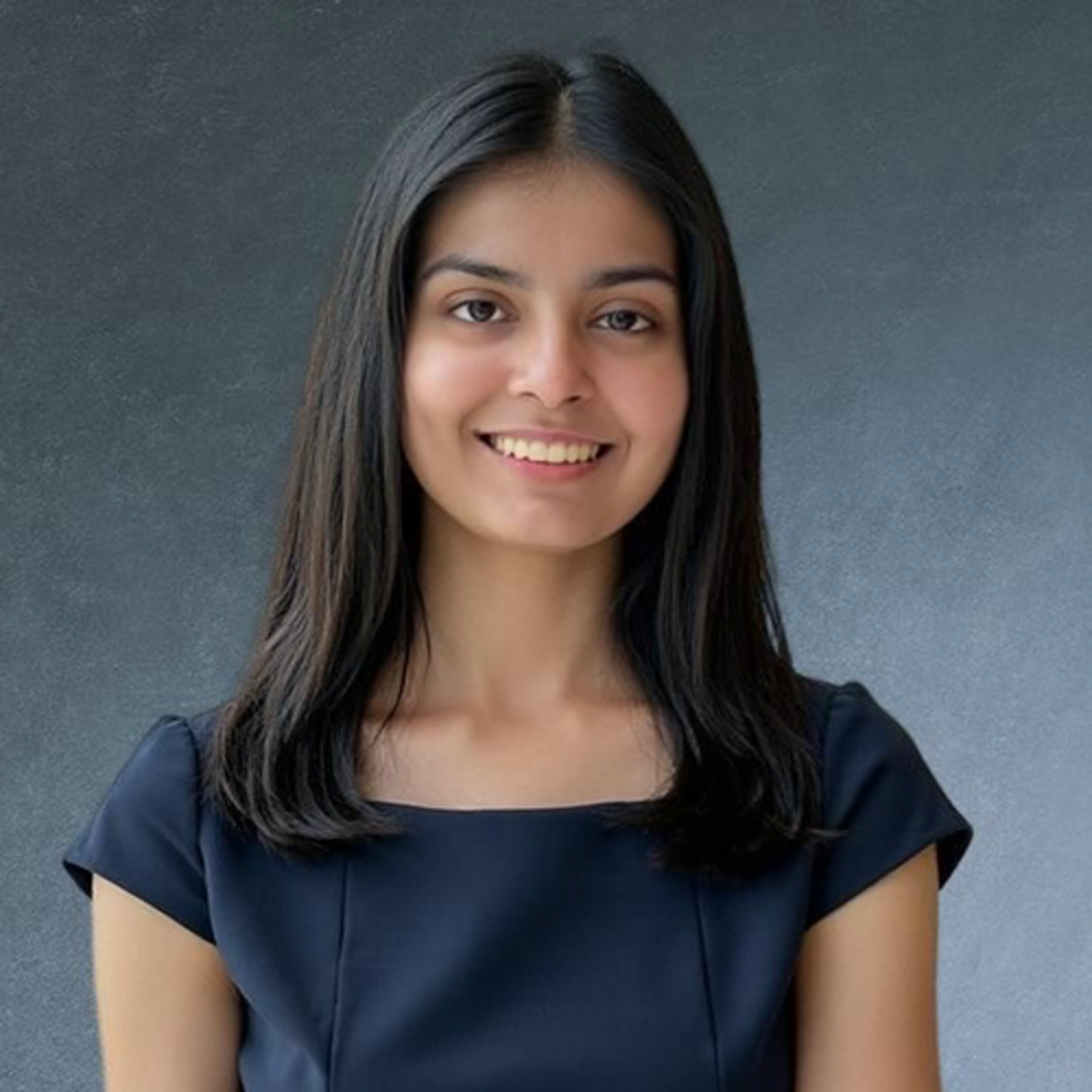 Headshot of Shreya Isharani in professional attire.