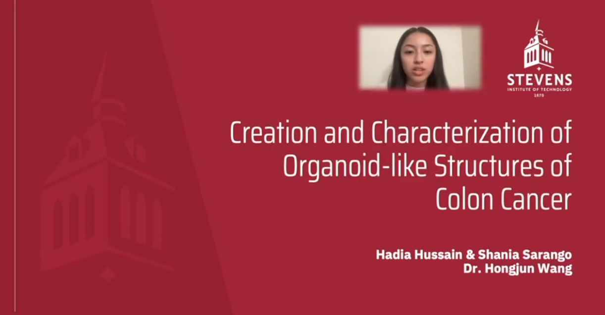 NeoColon: Creation and Characterization of Organoid-like Structures of Colon Cancer, Student: Hadia Hussain & Shania Sarango