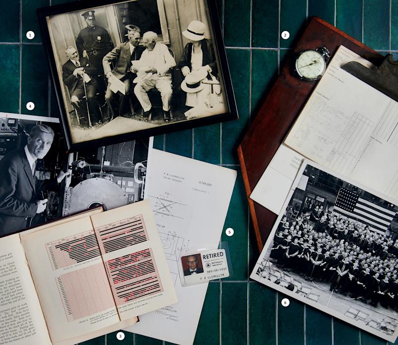 Collage of archival images.