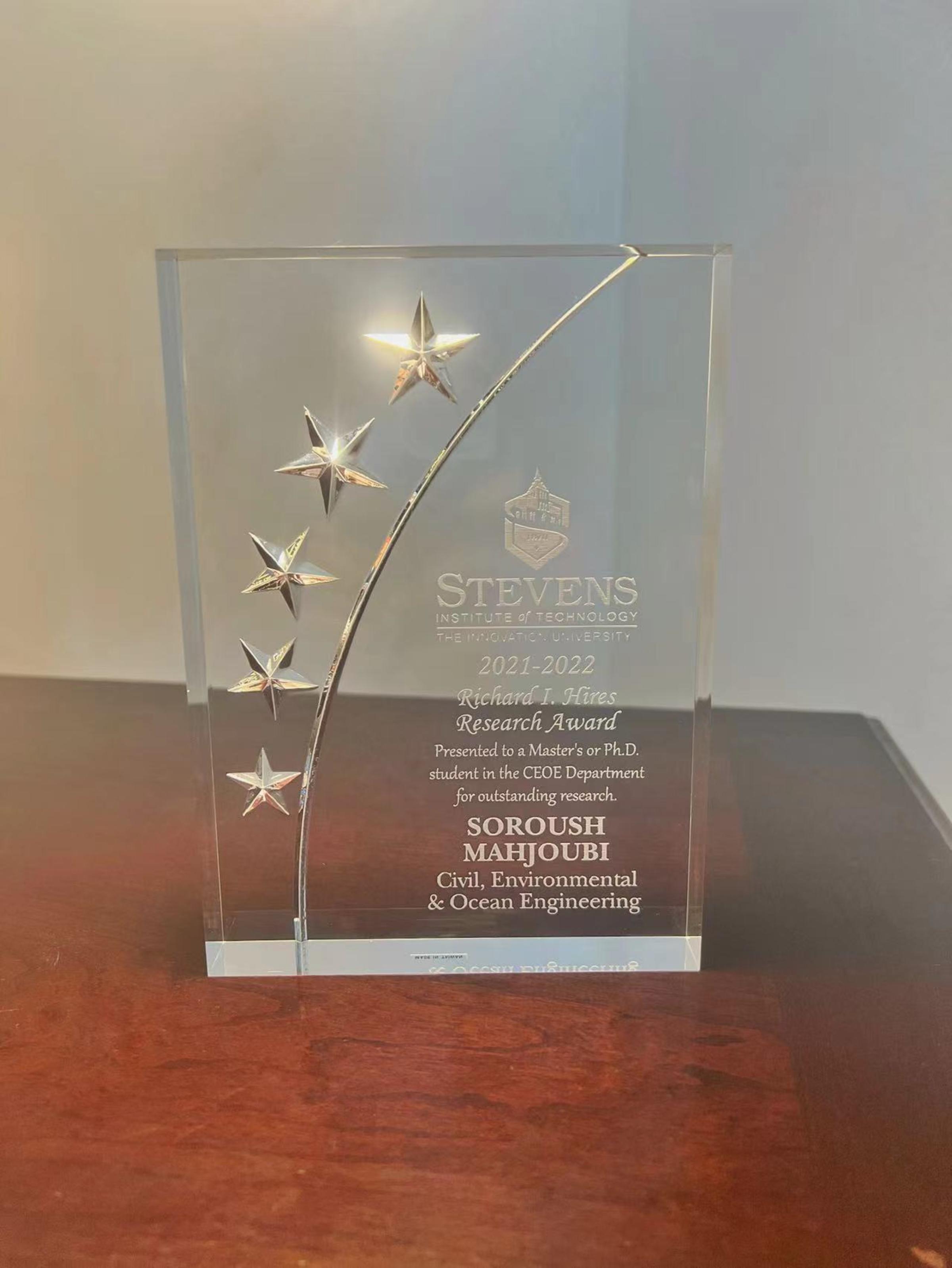 Richard I. Hires research award