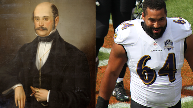 Ignacz Semmelweis (Left) and John Urschel (Right)