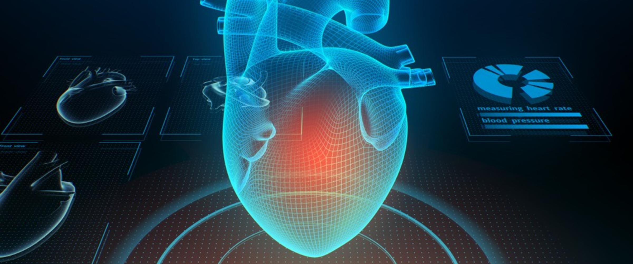 abstract image of a heart