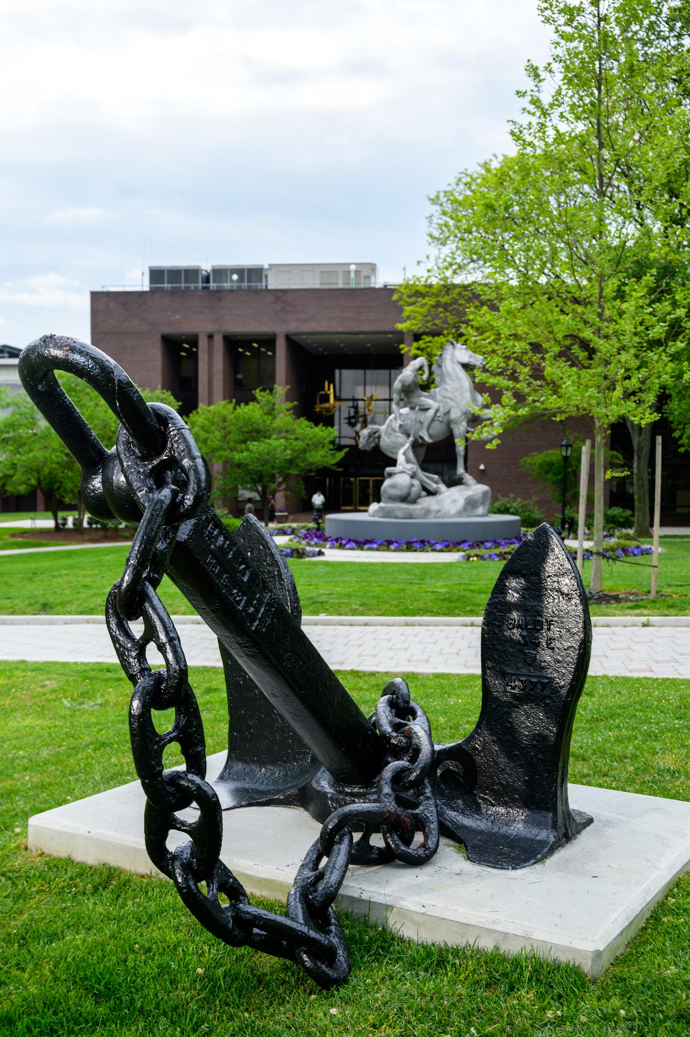 Anchor of the S.S. Stevens
