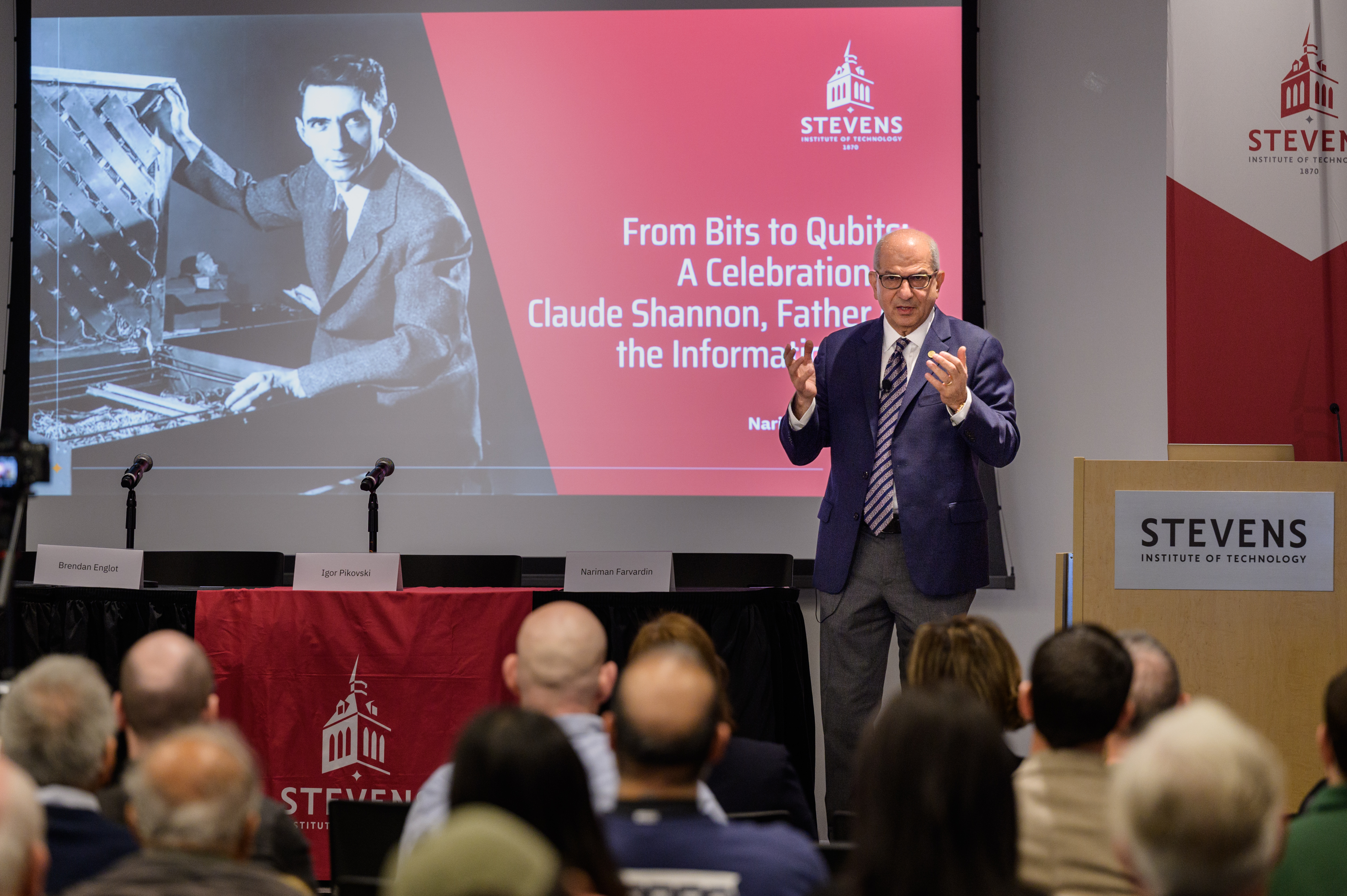 NF at Claude Shannon Event