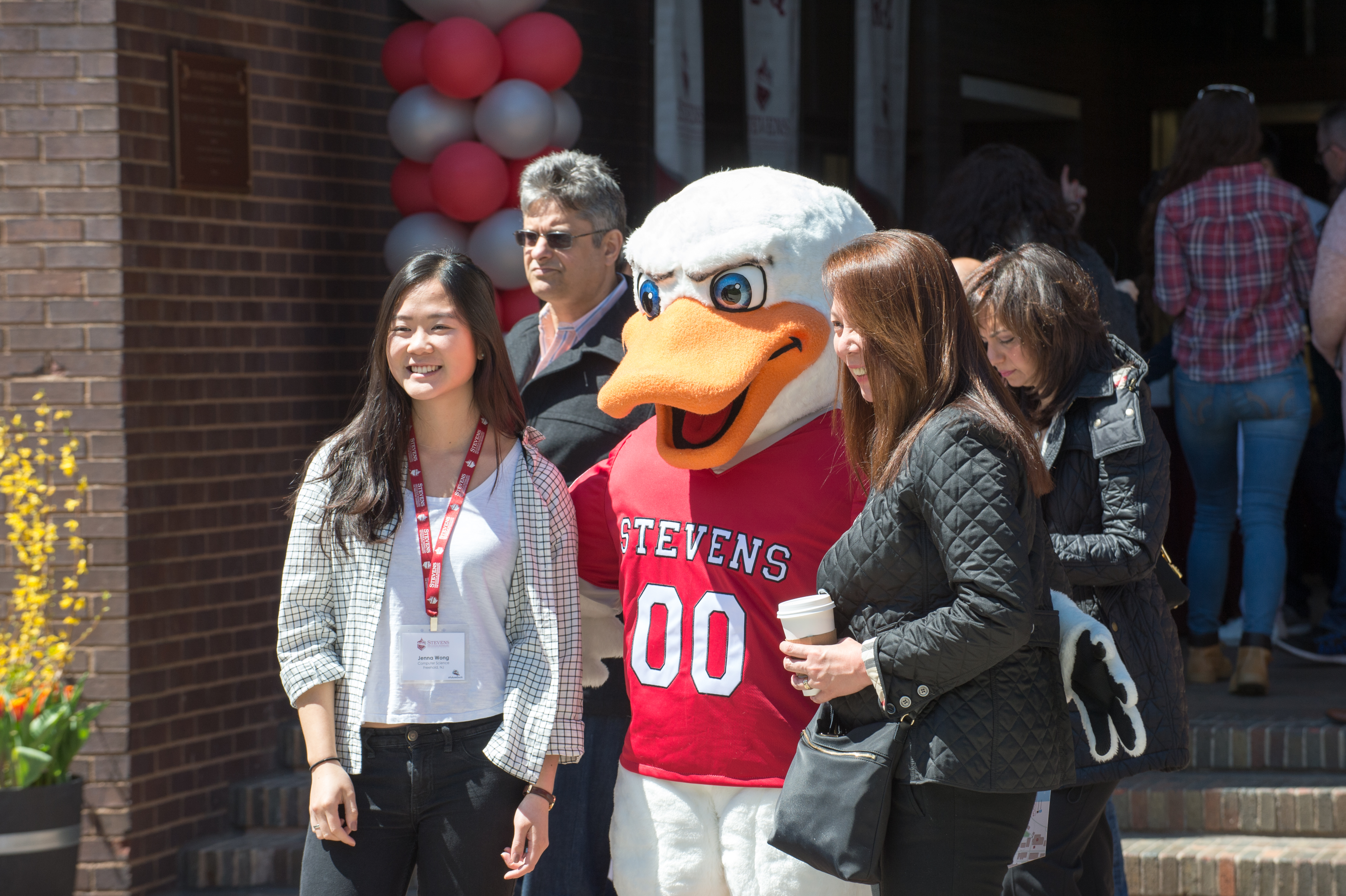 Stevens Institute of Technology Seal on stone gate
