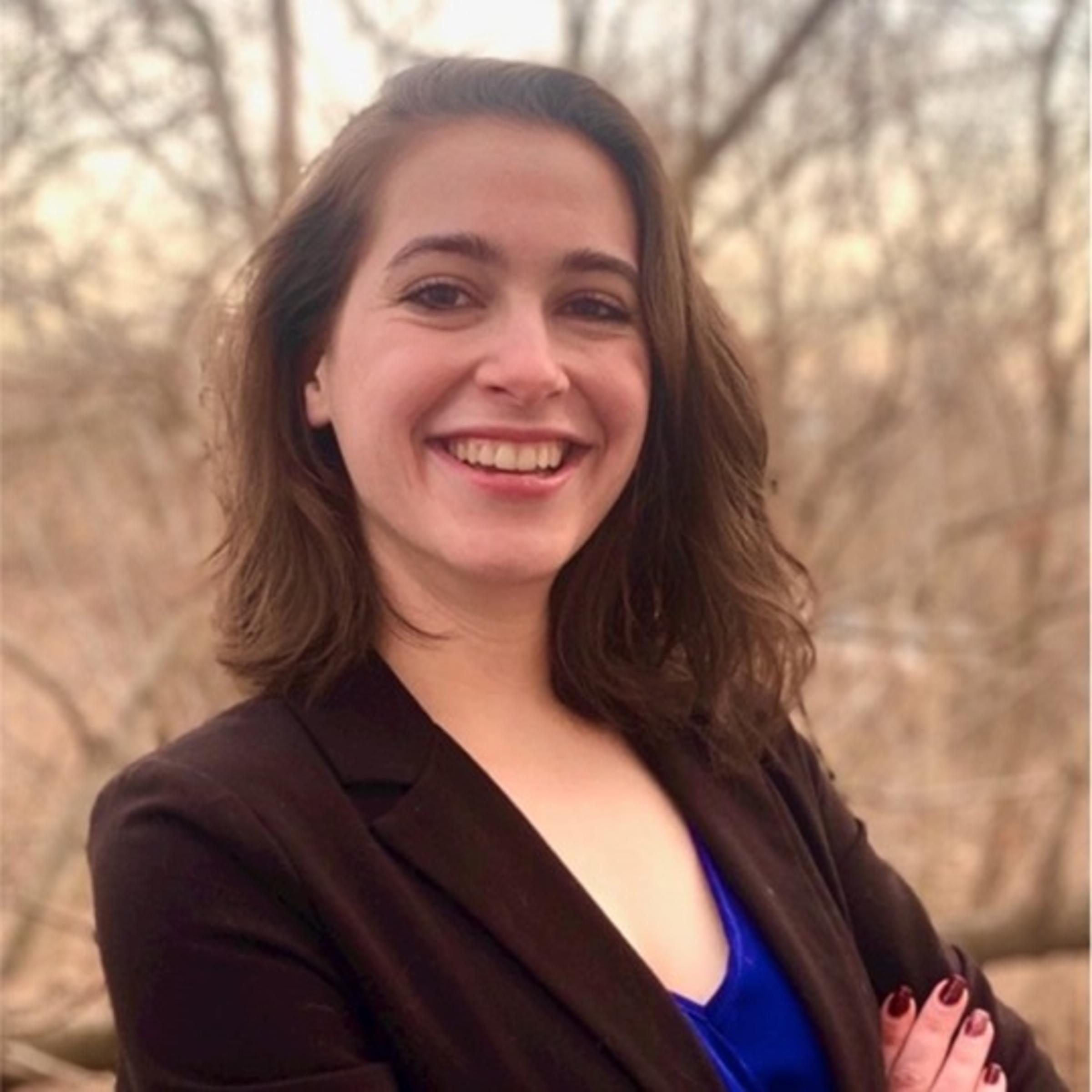 A portrait of Joanna Modi.