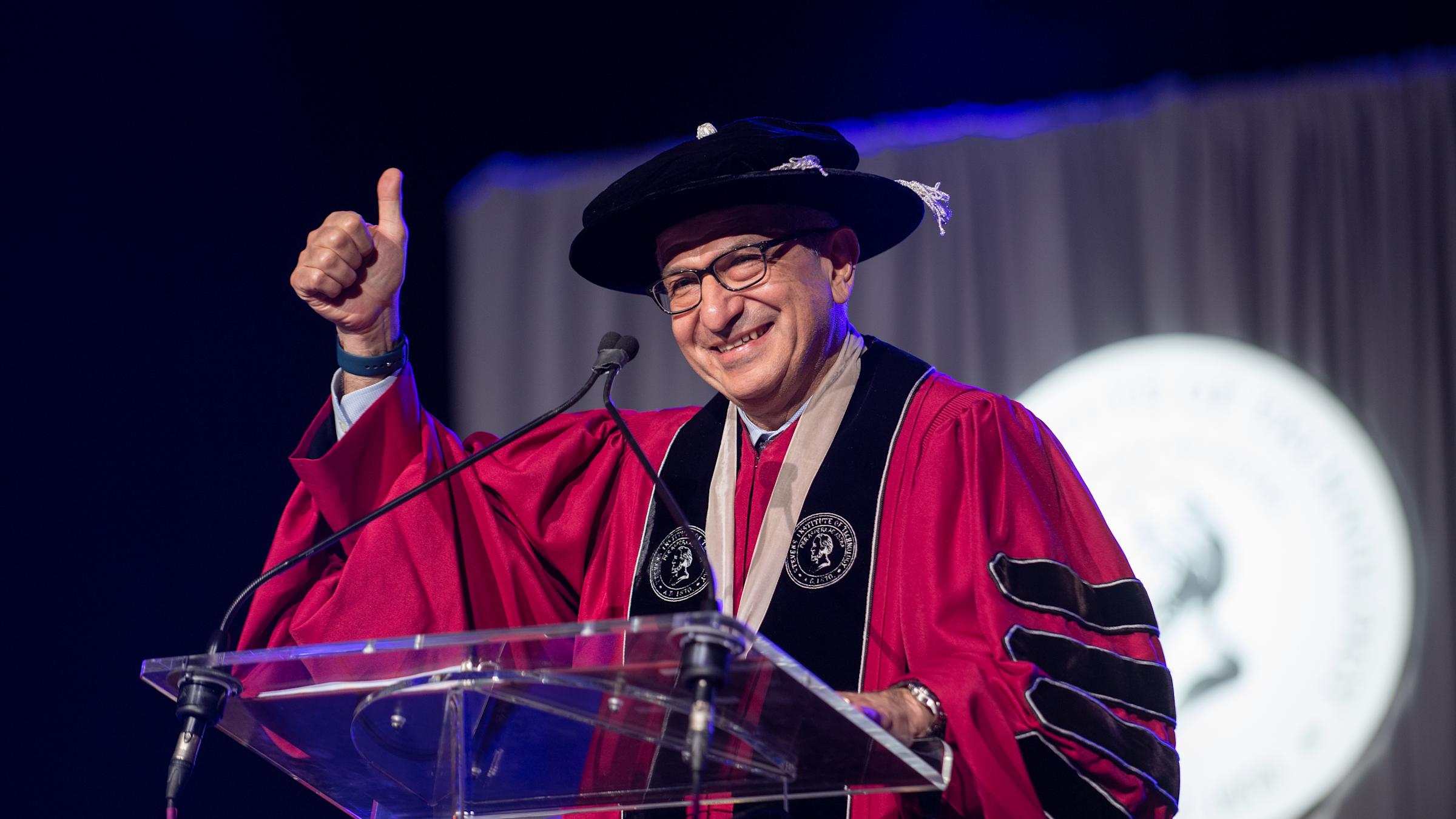 President at Commencement