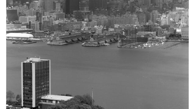Historical photo of the stevens campus