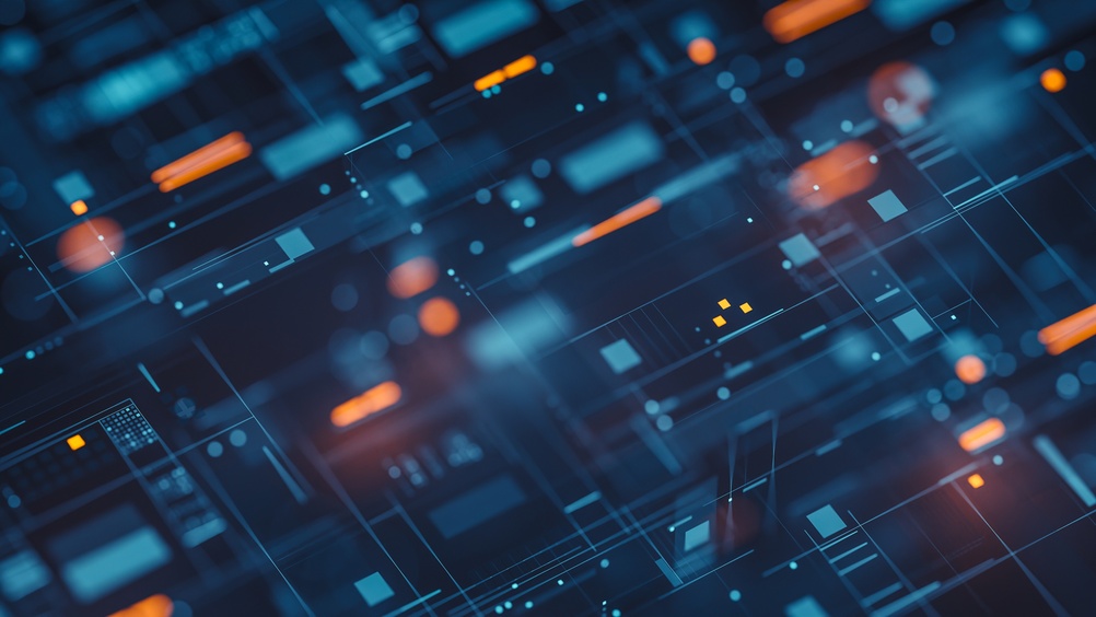 Circuit Board Animated Image