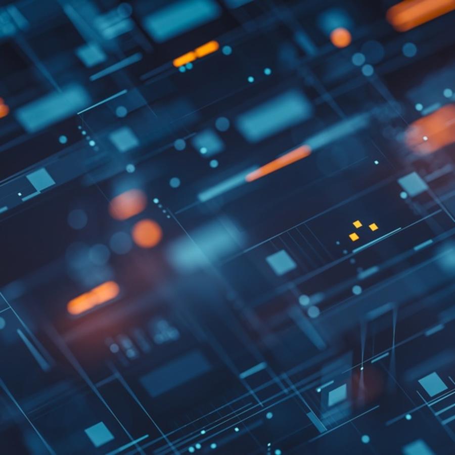Circuit Board Animated Image