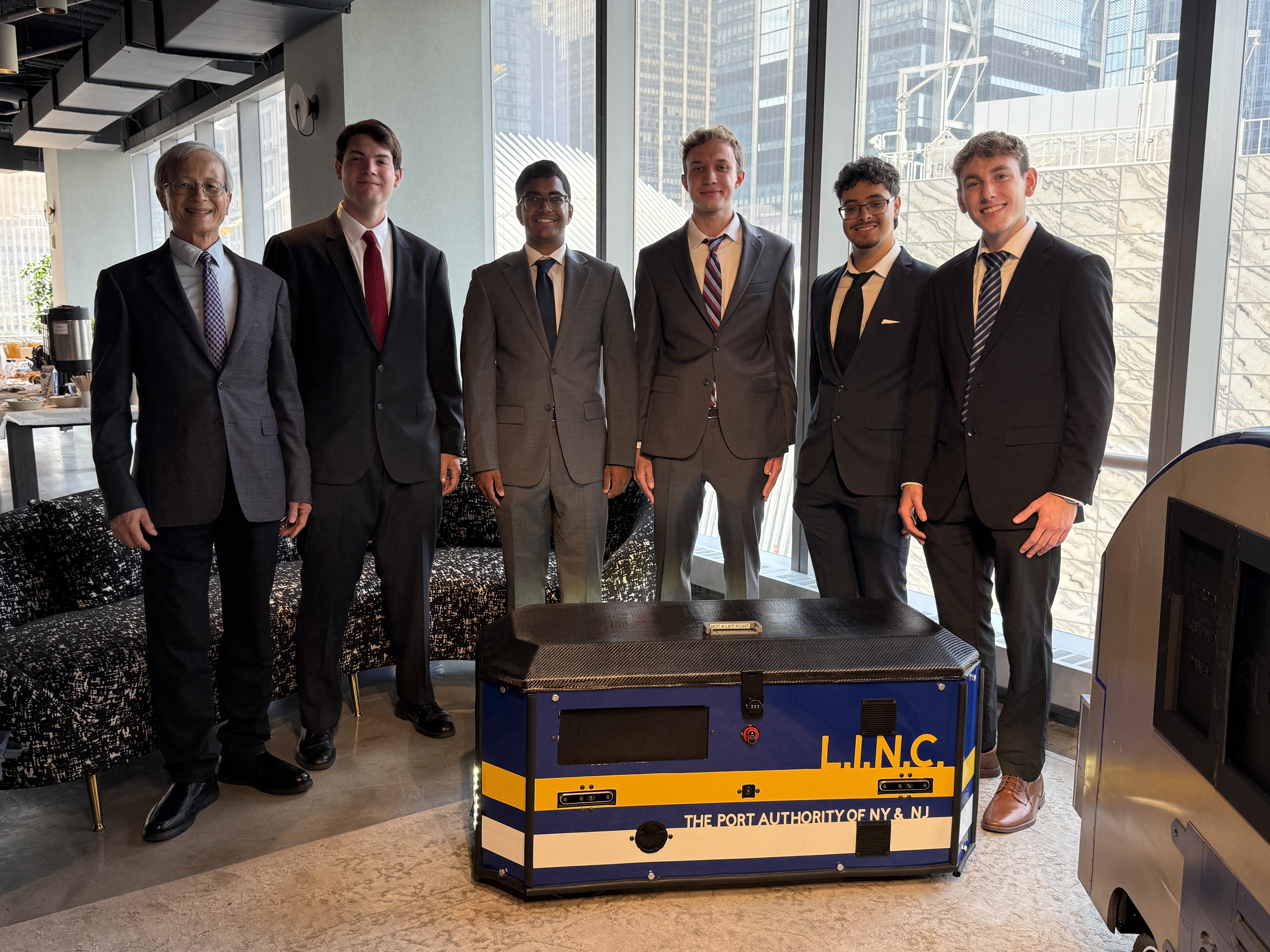 Stevens Students Celebrated as Champions of Port Authority Robotics Challenge 