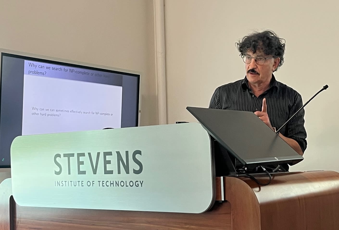 GAGTA 2025 honored Stevens professor Alexei Miasnikov for groundbreaking work that inspired a generation of mathematicians.
