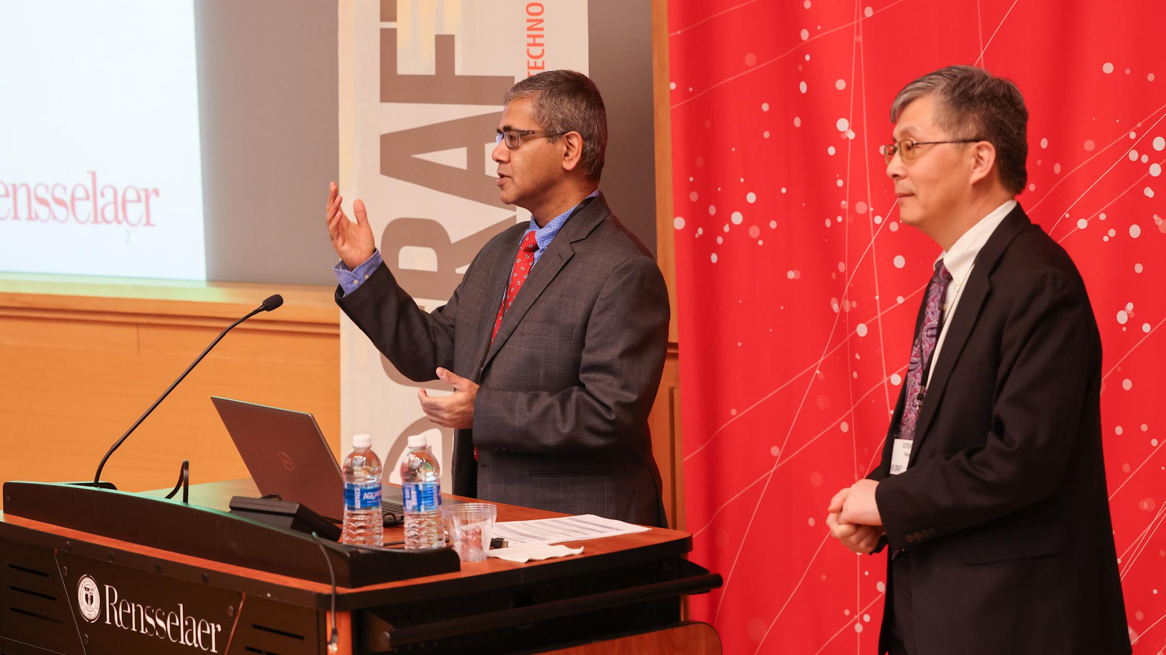 CRAFT Director Steve Yang and Co-Director Mohammed J. Zaki provide opening remarks.