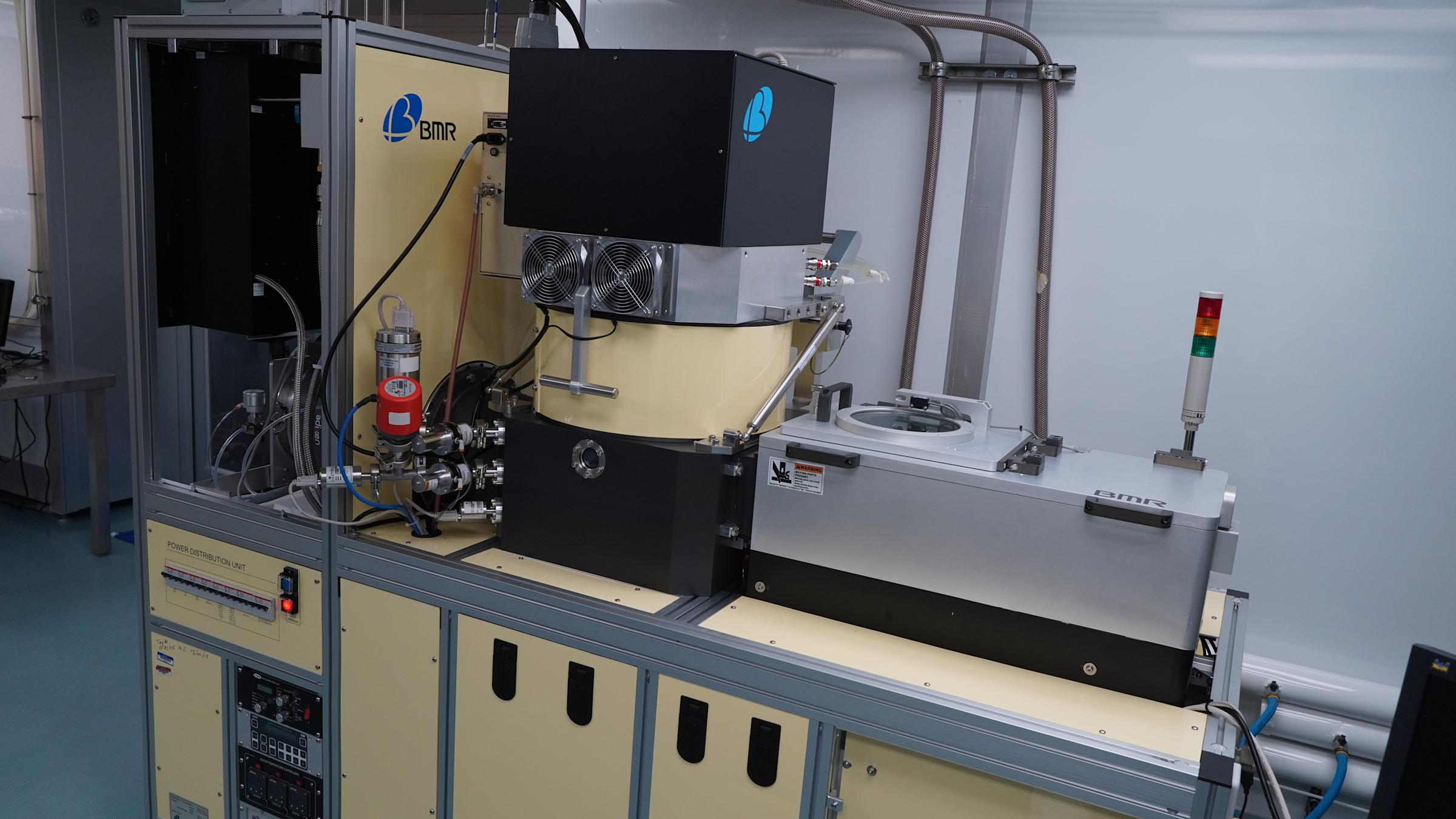 Deep reactive ion etcher.