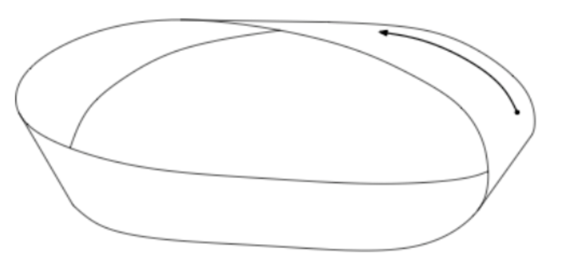 Drawing of a Mobius Strip