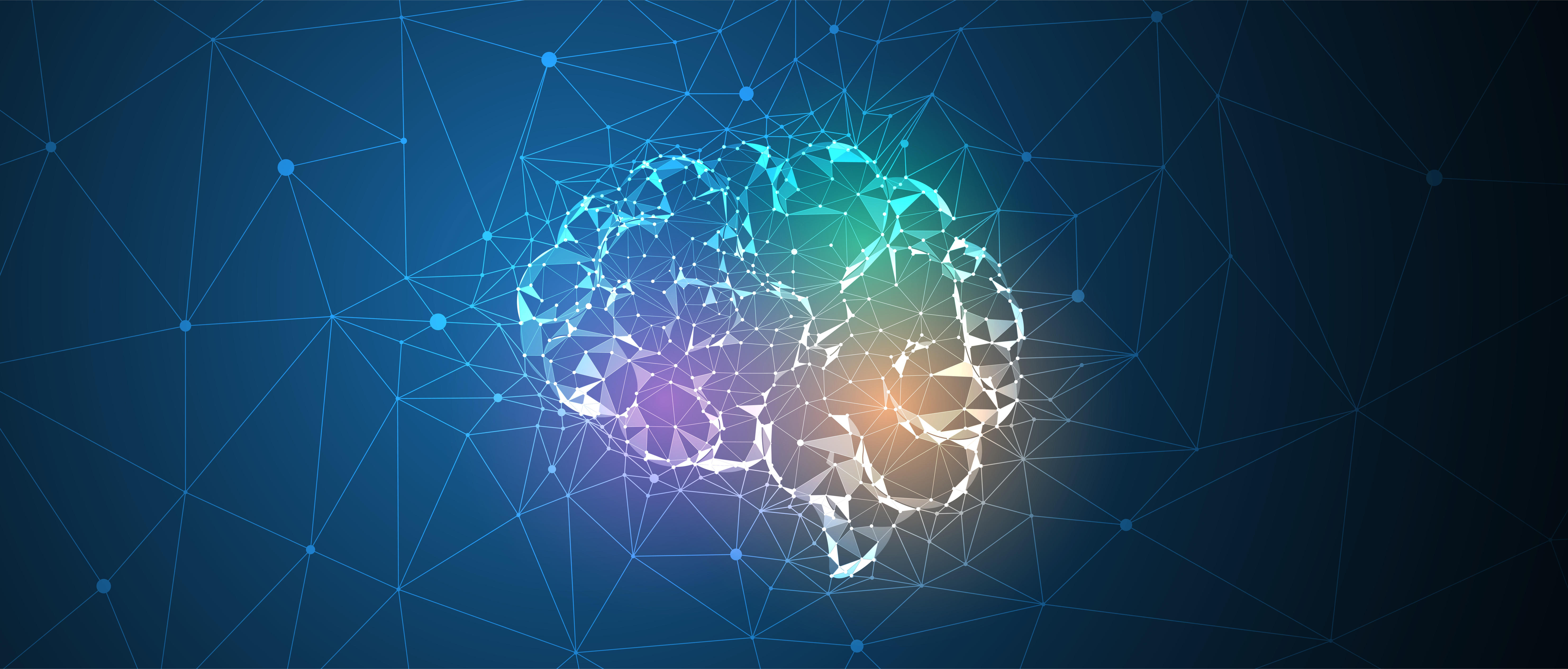 Conceptual technology illustration of artificial intelligence