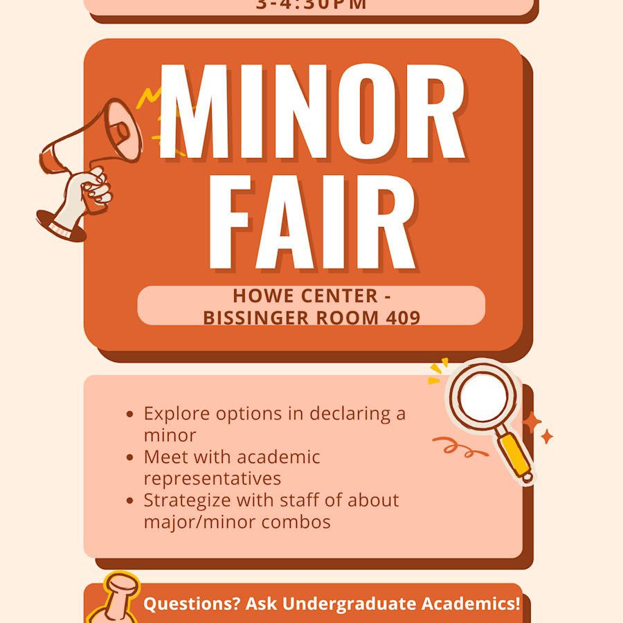Stevens Undergraduate Minor Fair