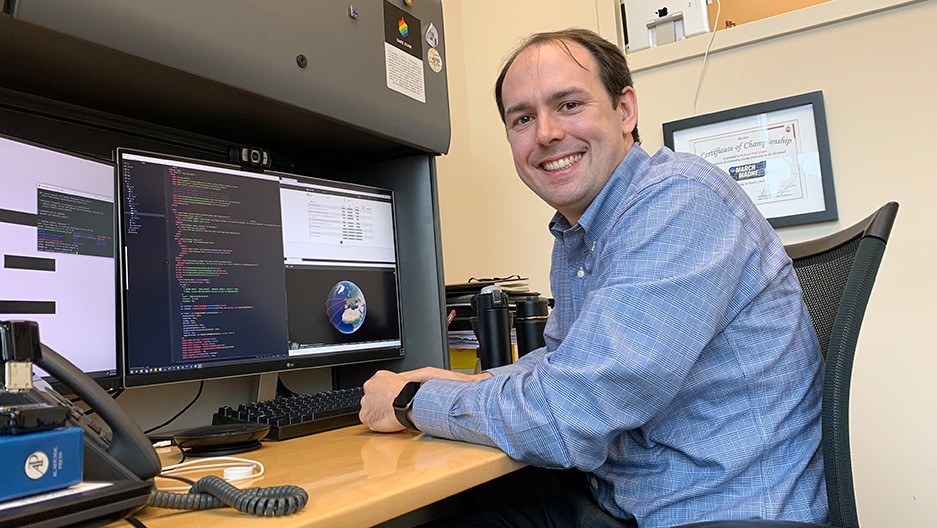Dr. Paul Grogan, NSF CAREER award recipient.