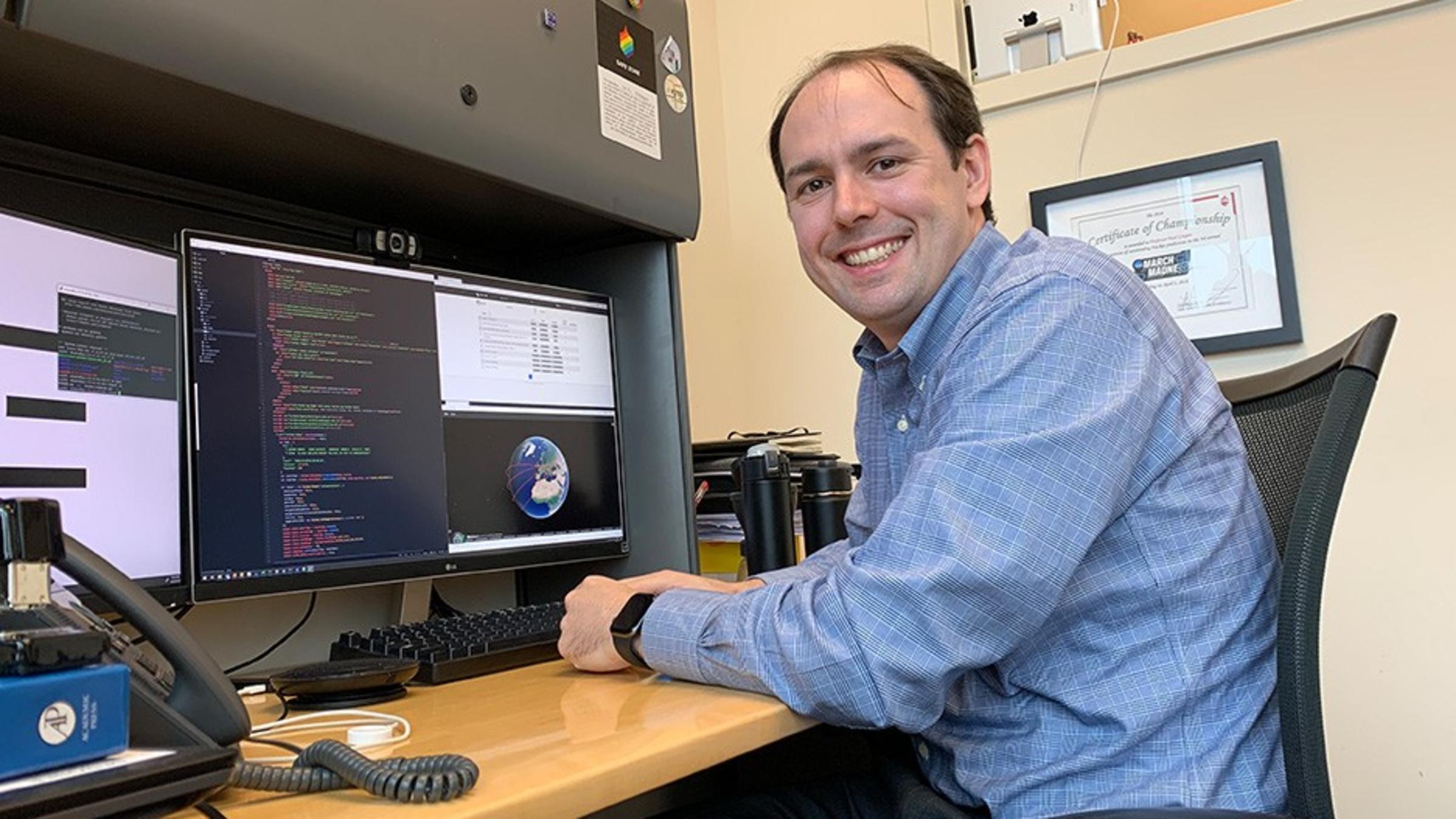 Dr. Paul Grogan, NSF CAREER award recipient.