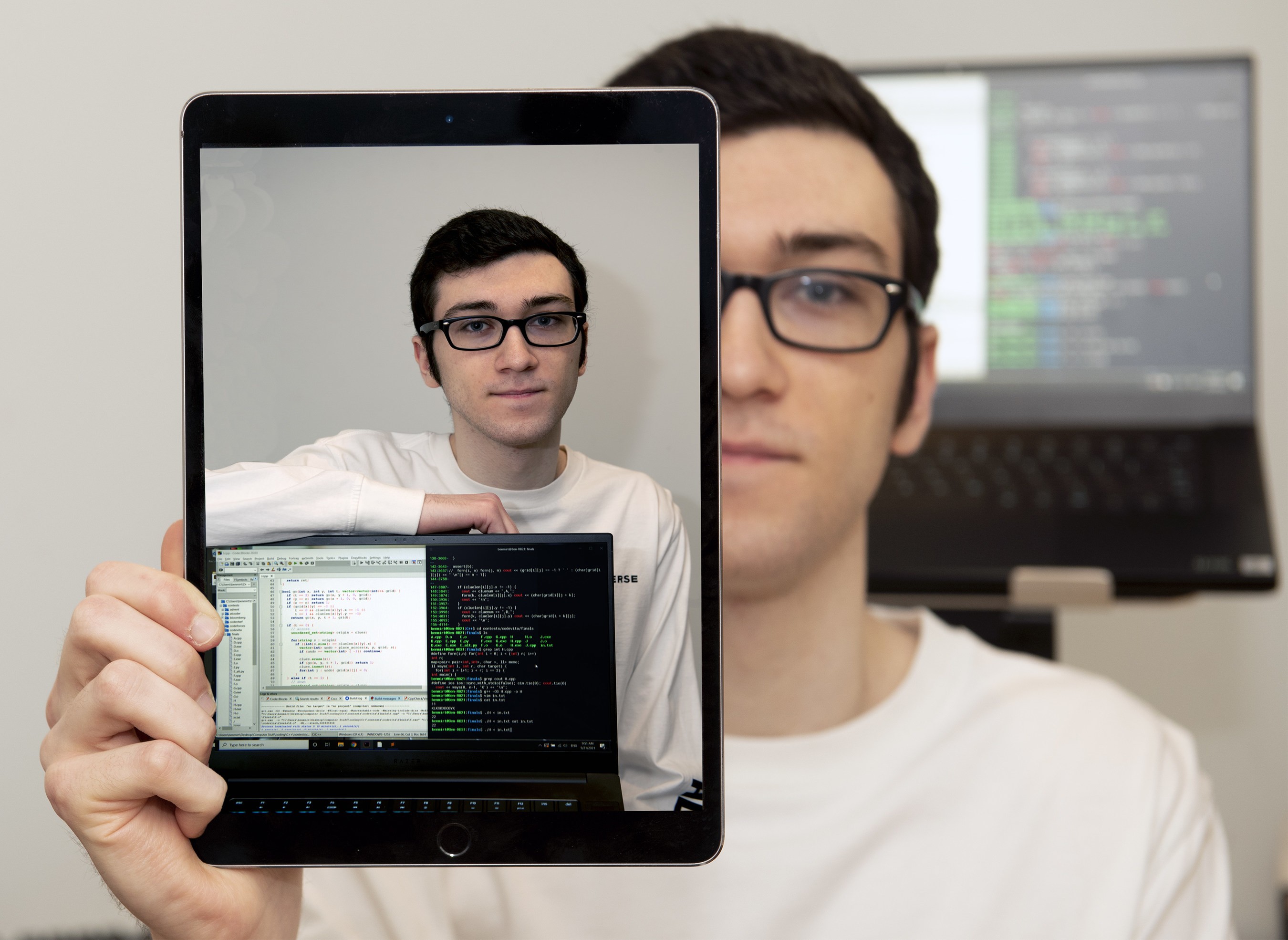 Stevens student Ben Mirtchouk 