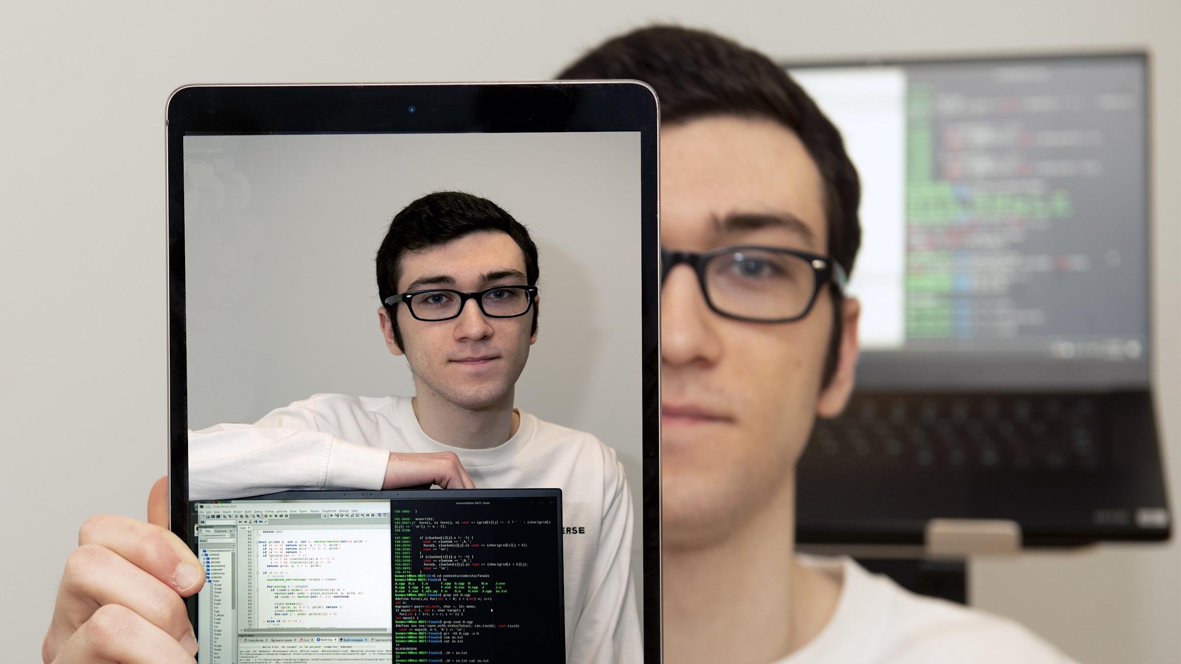 Stevens student Ben Mirtchouk