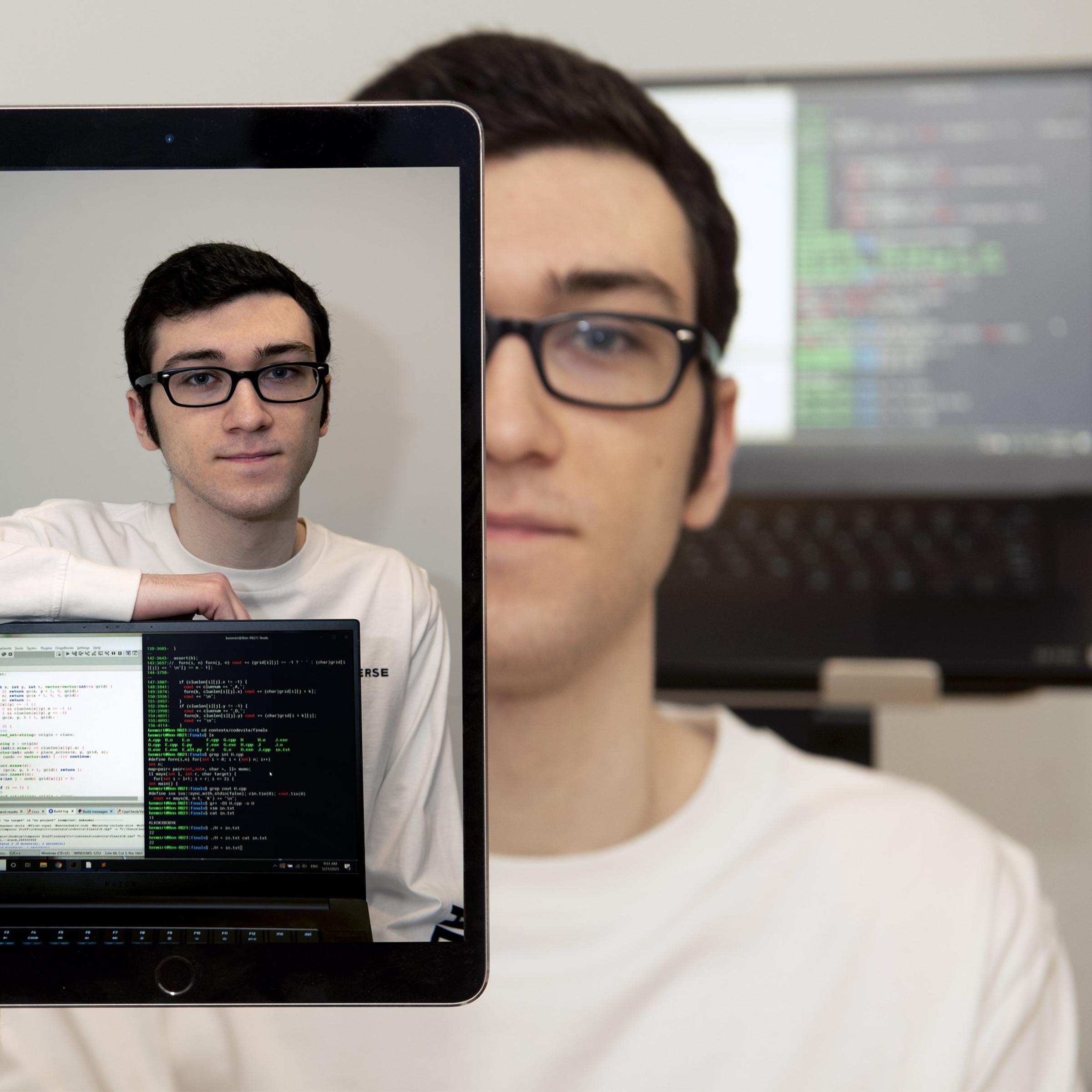 Stevens student Ben Mirtchouk