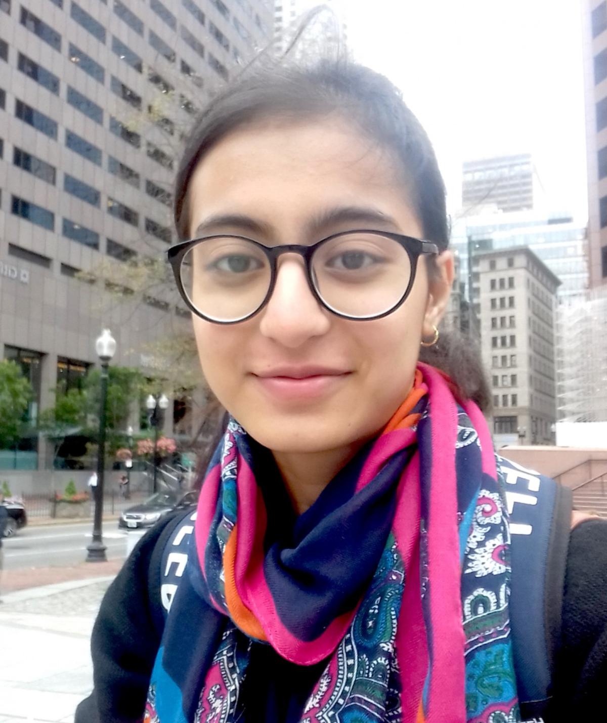 Stevens student Rida Zainab