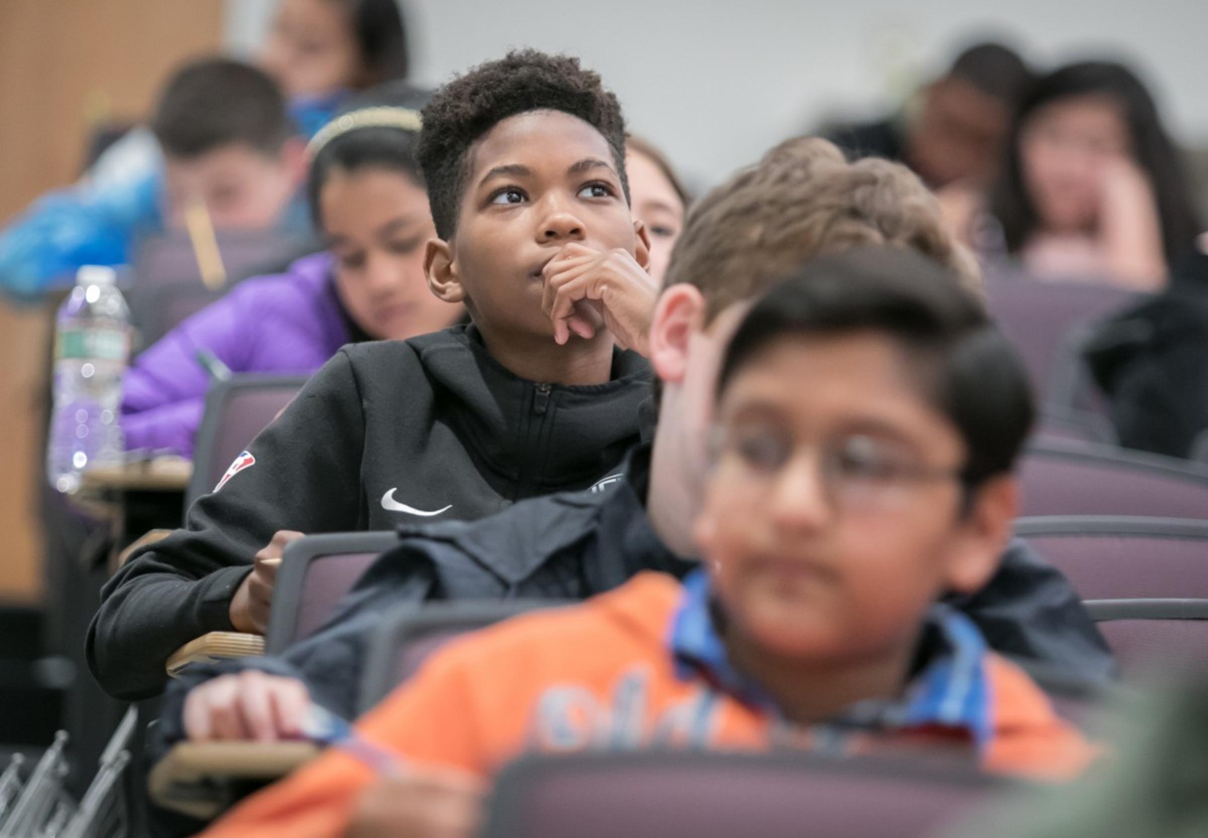 students in classroom