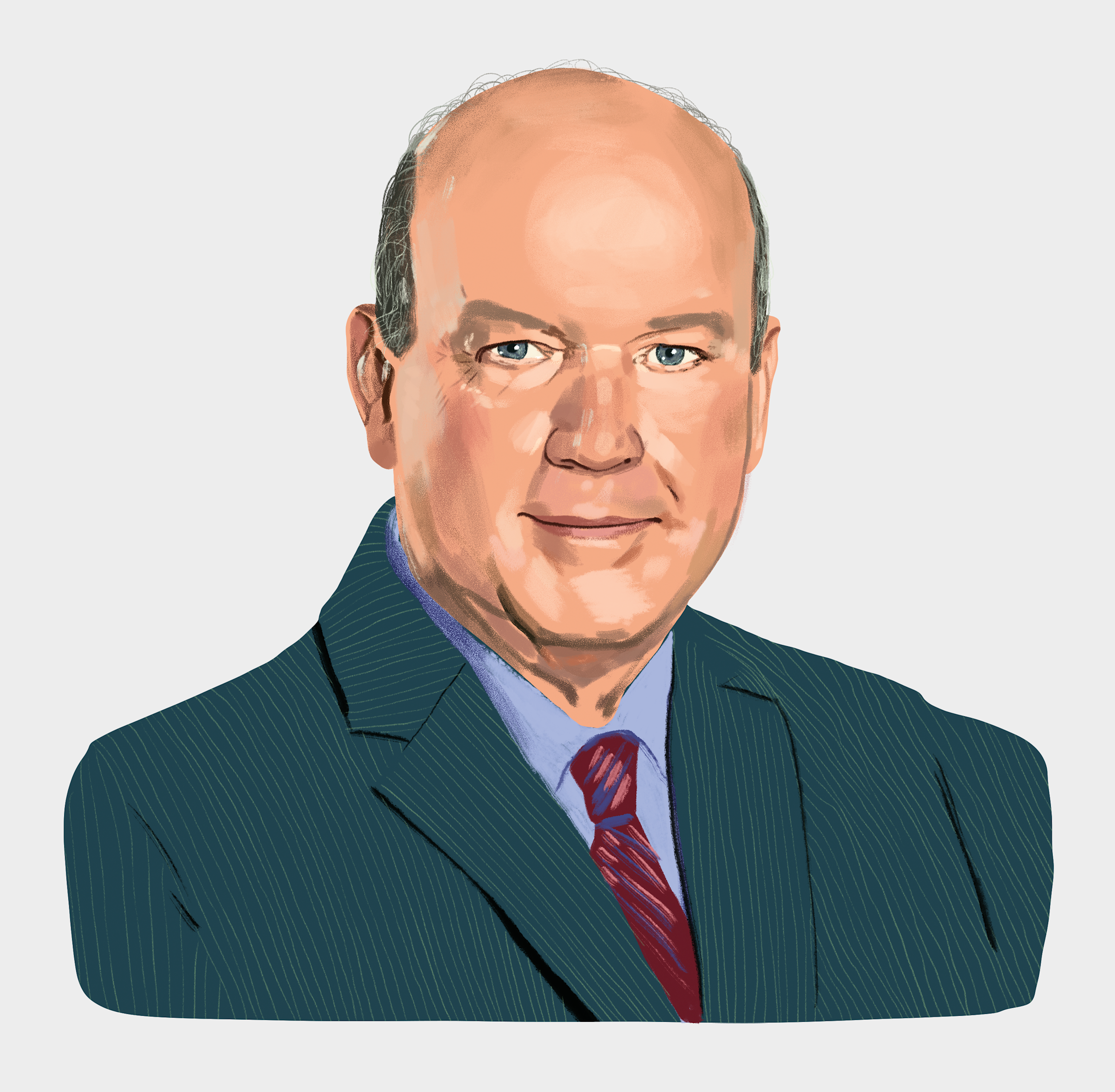 Illustration of Leo Rodriguez ‘73